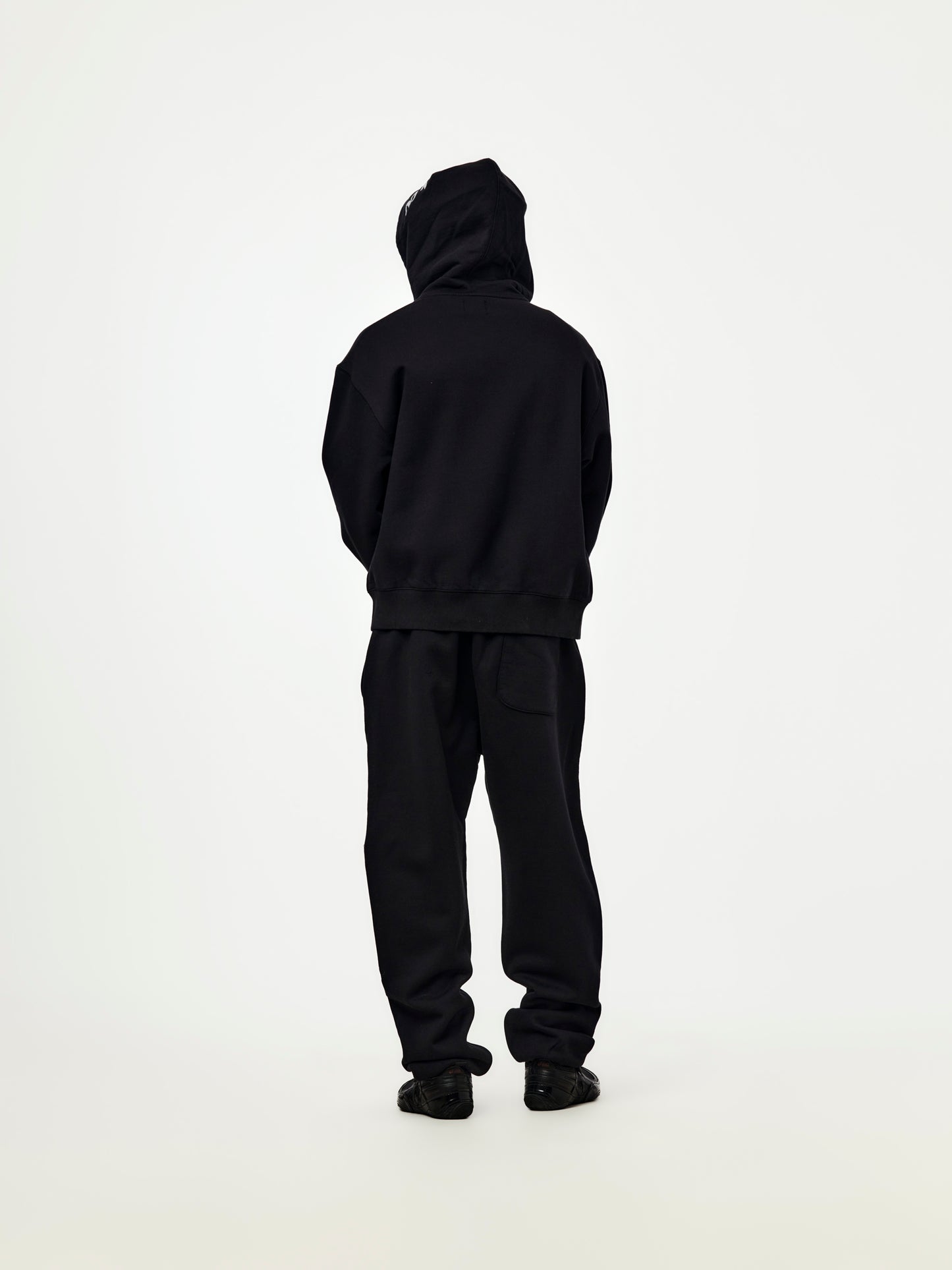 Patta Embro Classic Zip Up Hooded Sweater (Black)
