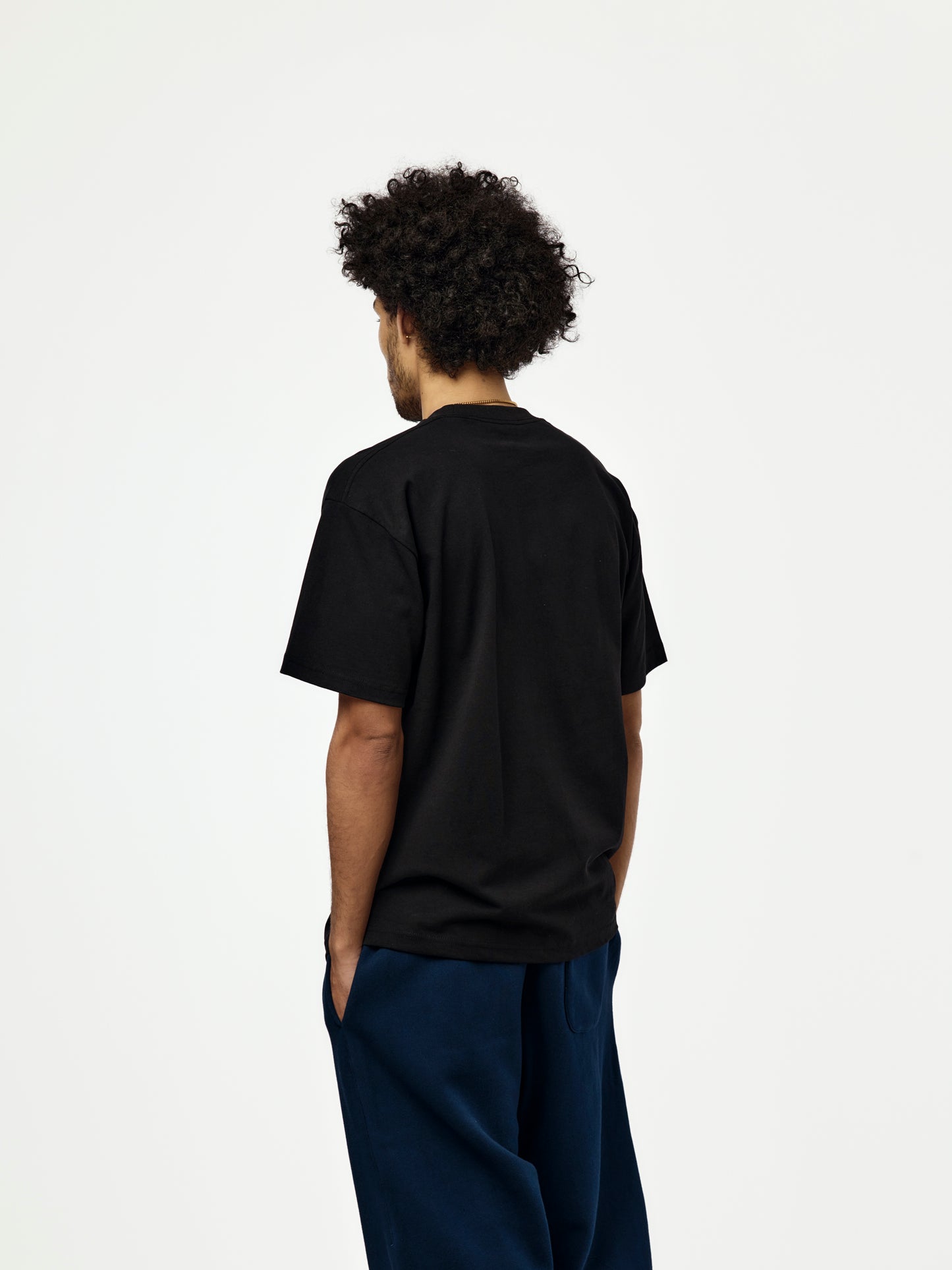 Patta Logo Tail T-Shirt (Black)