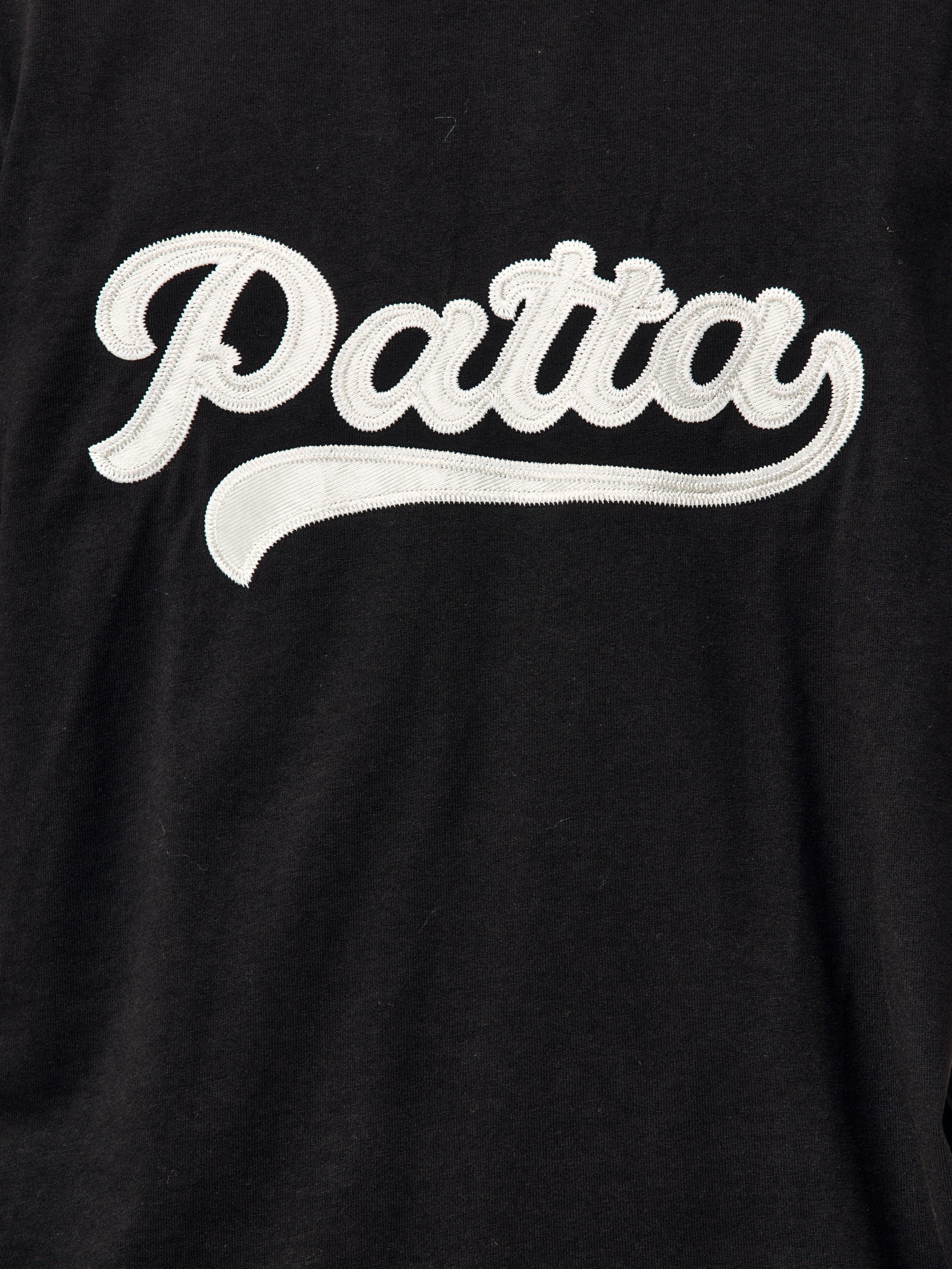 Patta Patta Logo Tail T-Shirt (Black) - UNION LOS ANGELES