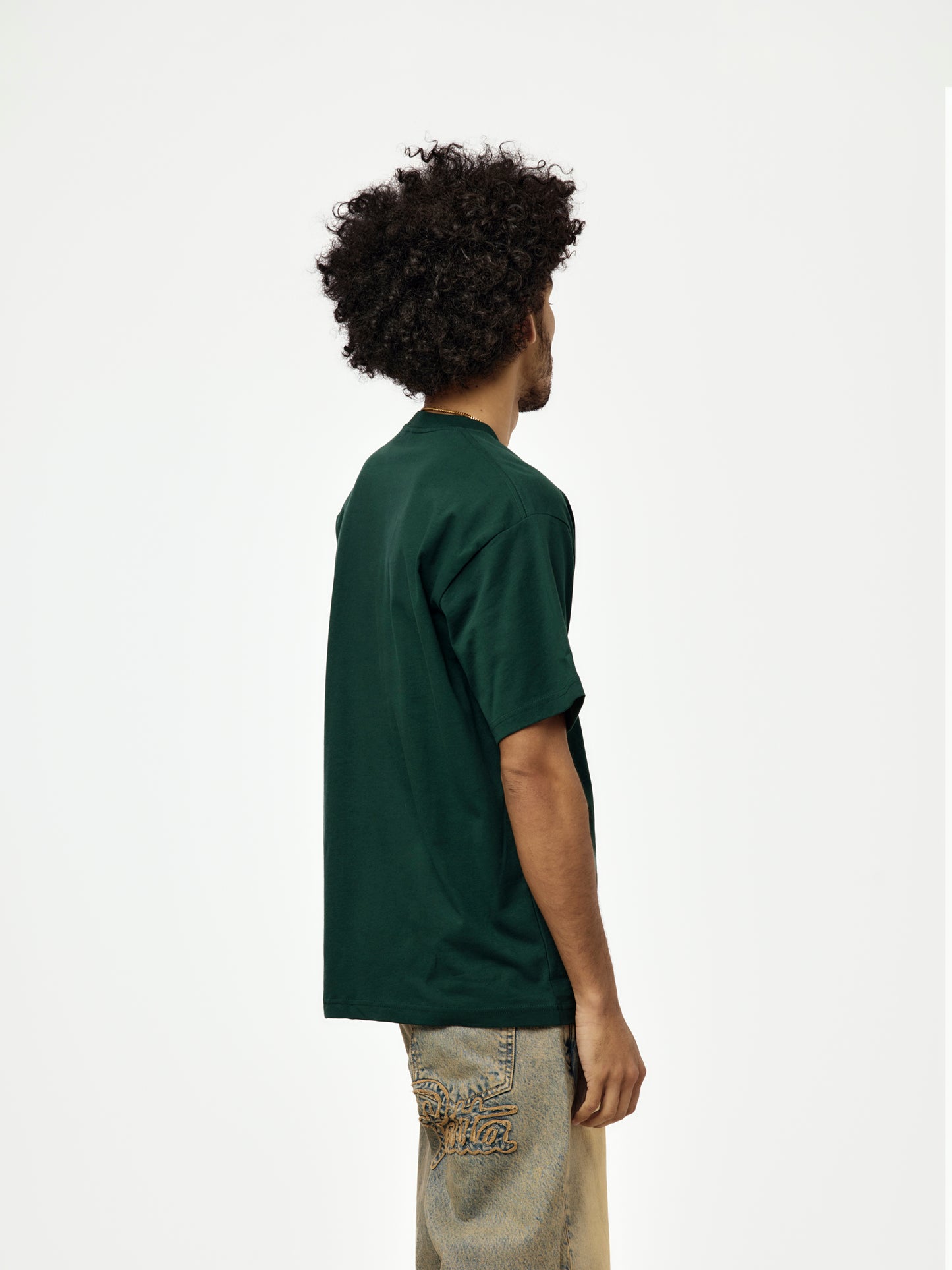 Patta Script Logo T-Shirt (Pine Grove)