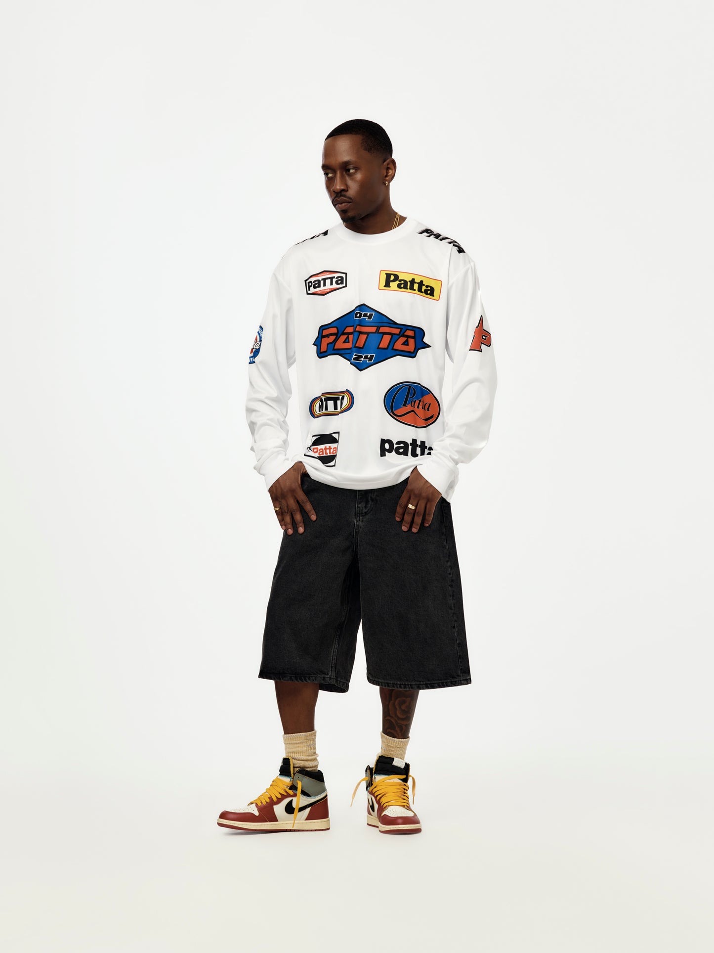 Patta Sponsor Jersey (White)