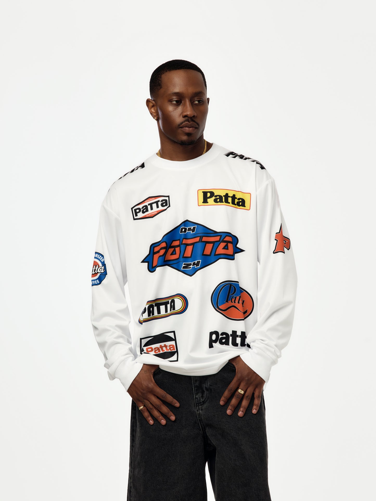 Patta Sponsor Jersey (White)