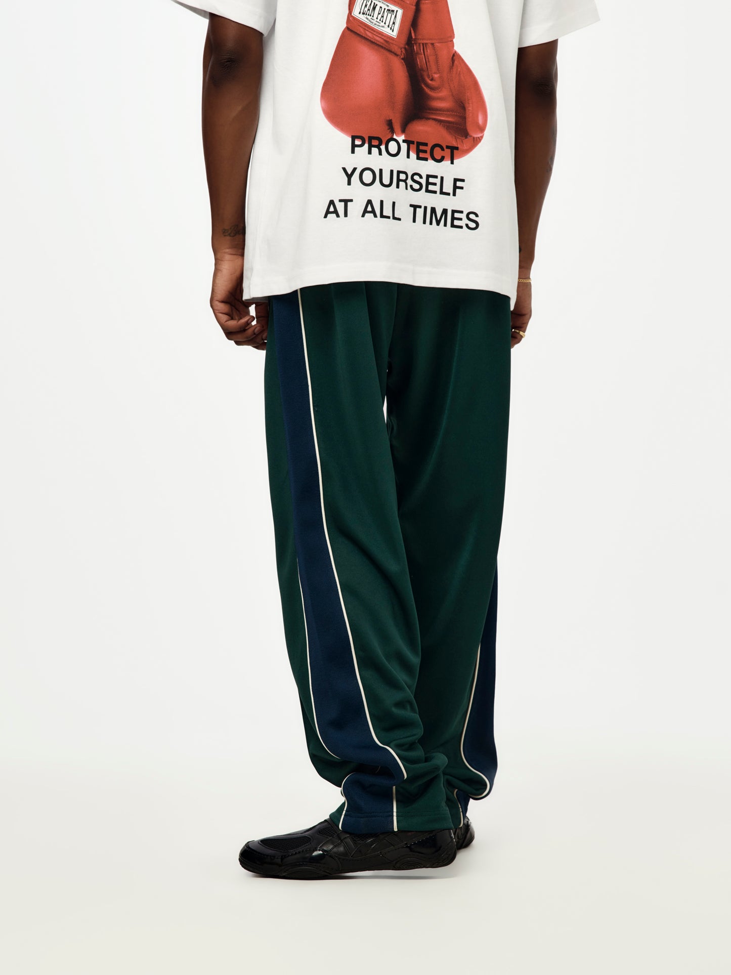 Patta Tricot Straight Track Pants (Pine Grove)
