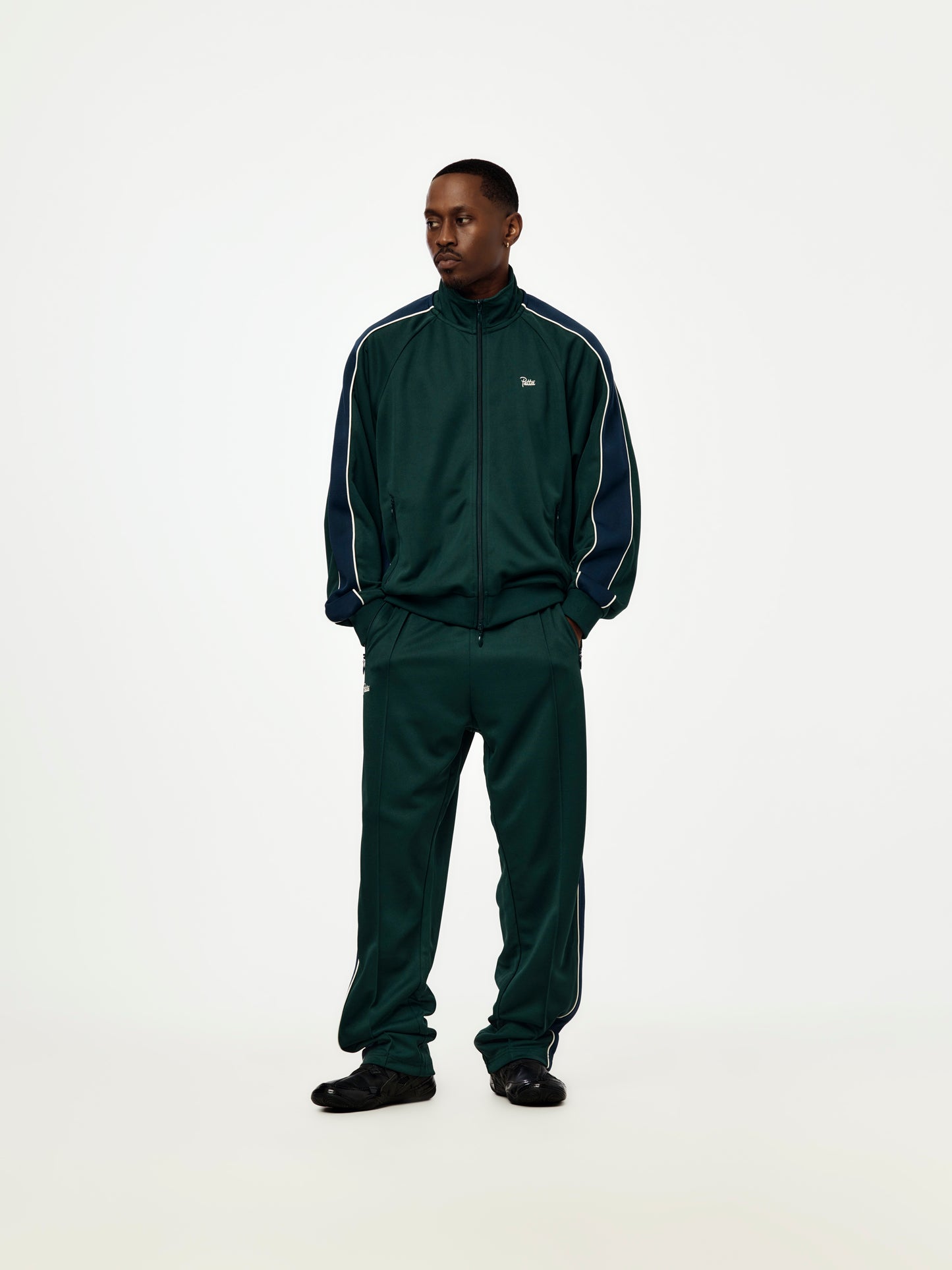 Patta Tricot Track Jacket (Pine Grove)