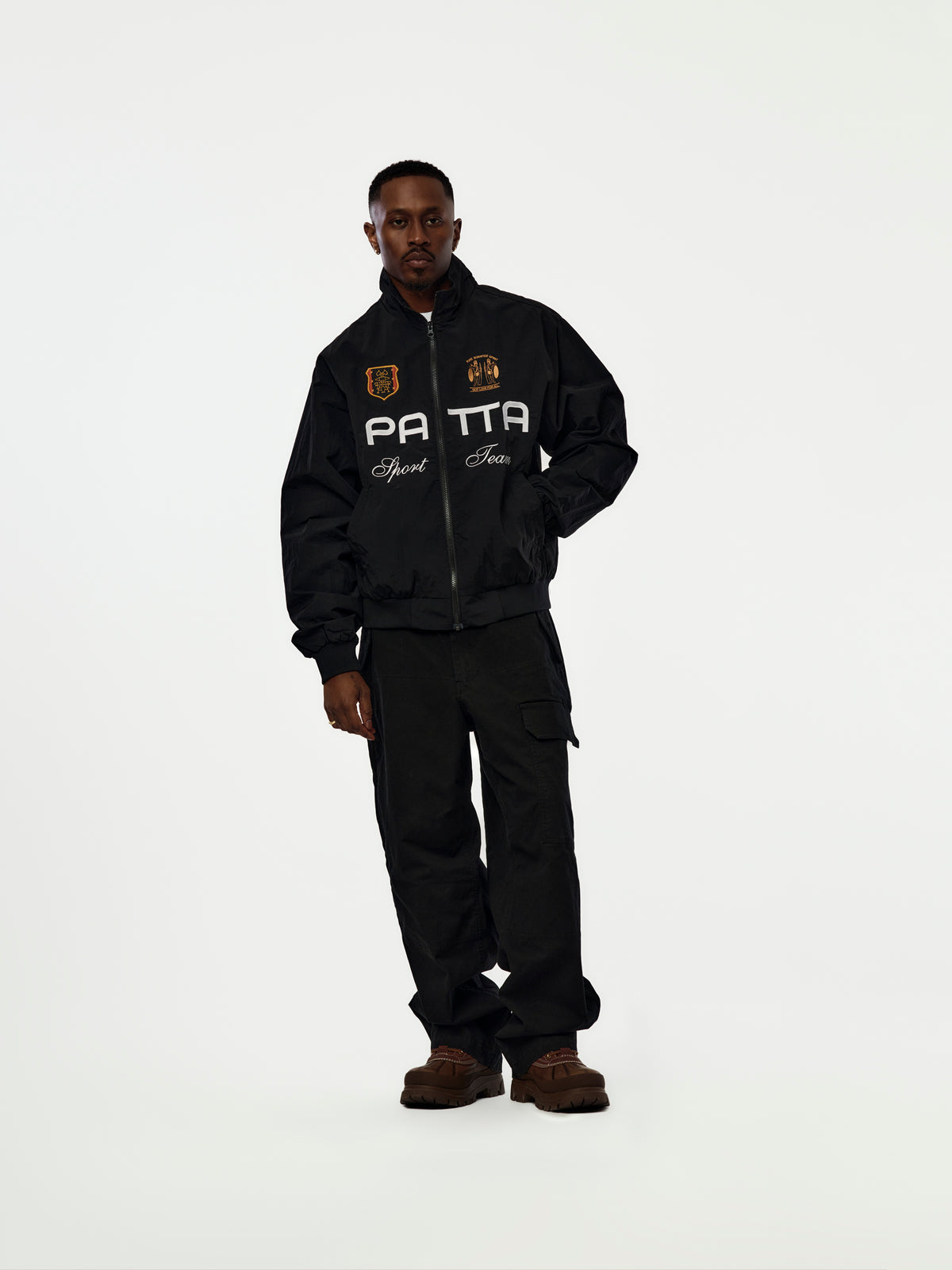 Racing Team Track Jacket (Black)