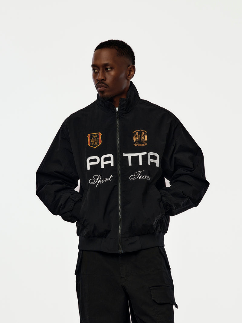 Racing Team Track Jacket (Black)