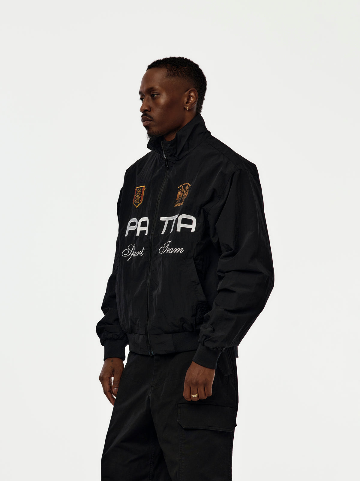 Racing Team Track Jacket (Black)