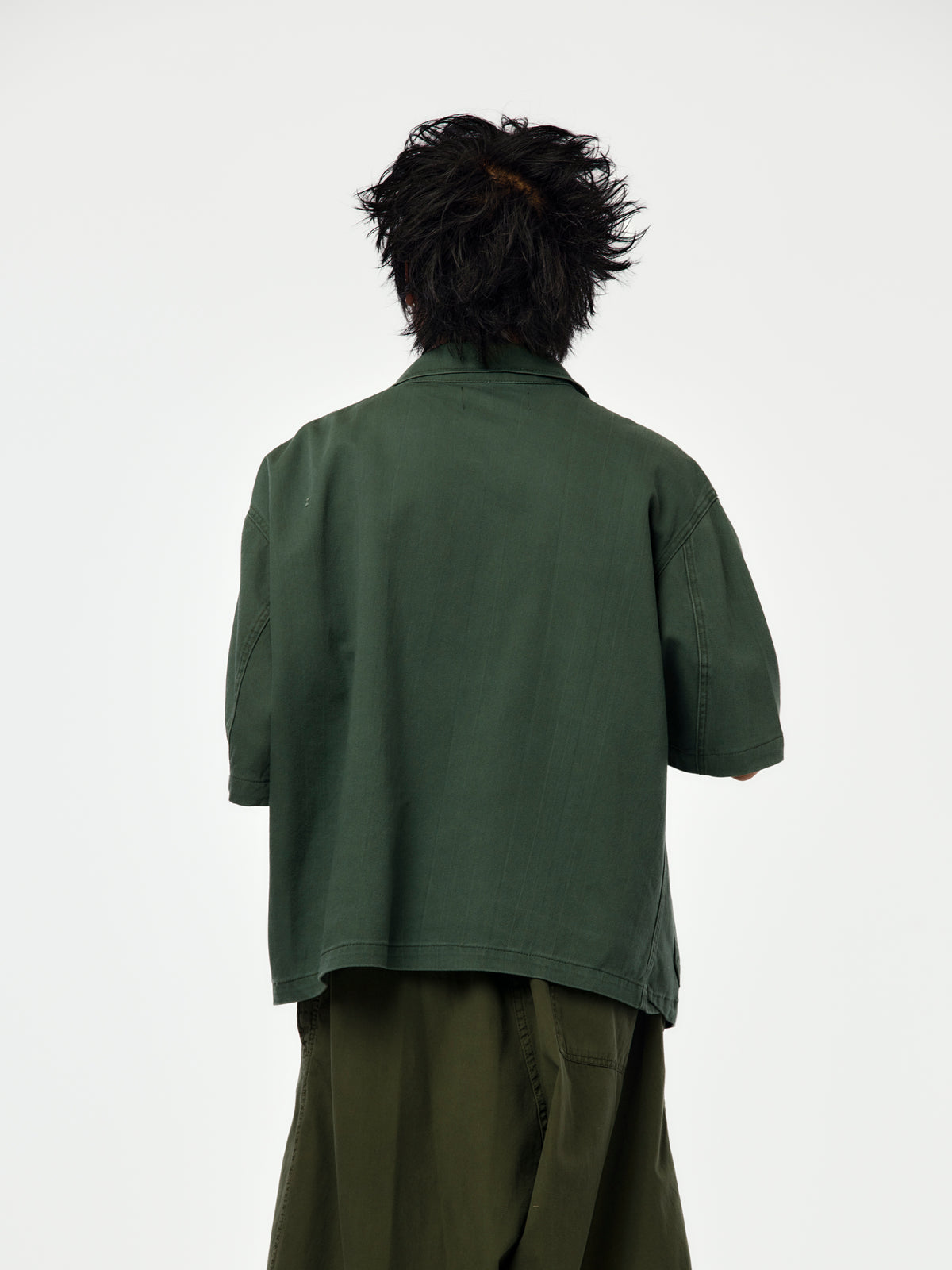 Removed From Conflict Field Overshirt (Green)
