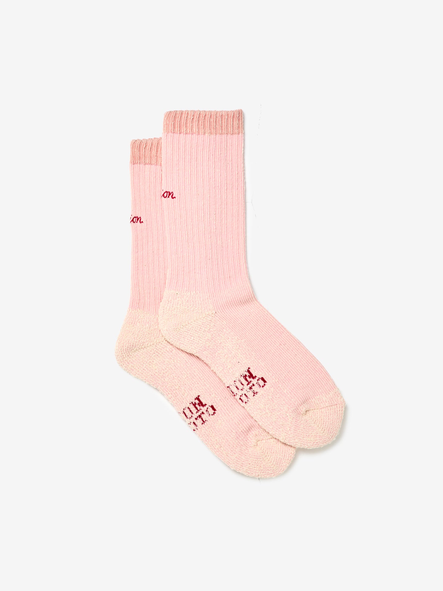 UNION x ROTOTO FRAMEWORK SOCK (Coral Pink)