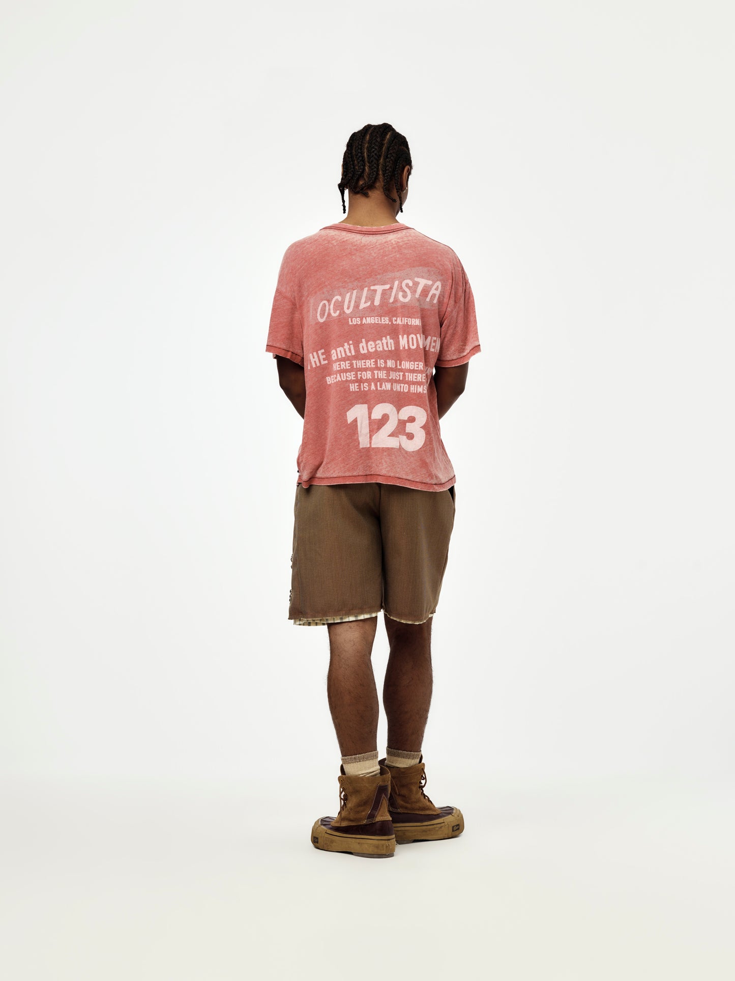 ANTI DEATH BURNOUT TEE (Red)