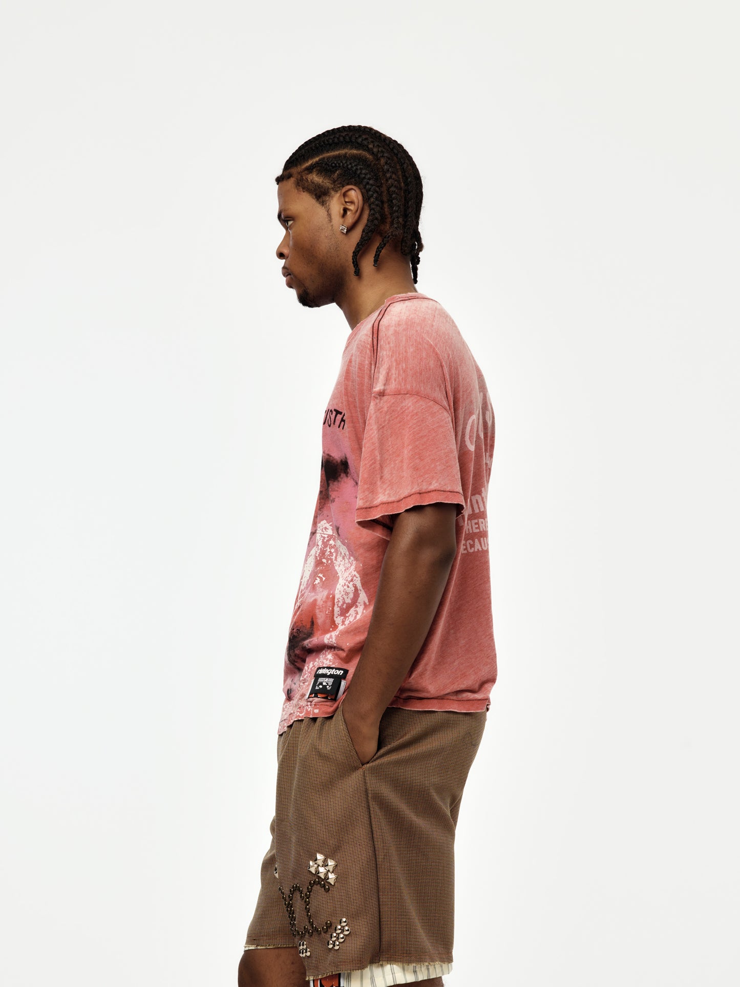 ANTI DEATH BURNOUT TEE (Red)