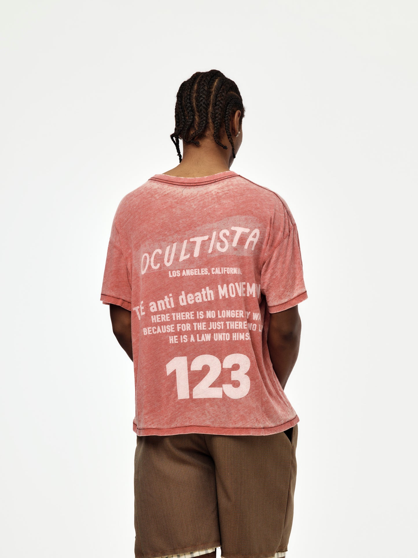 ANTI DEATH BURNOUT TEE (Red)