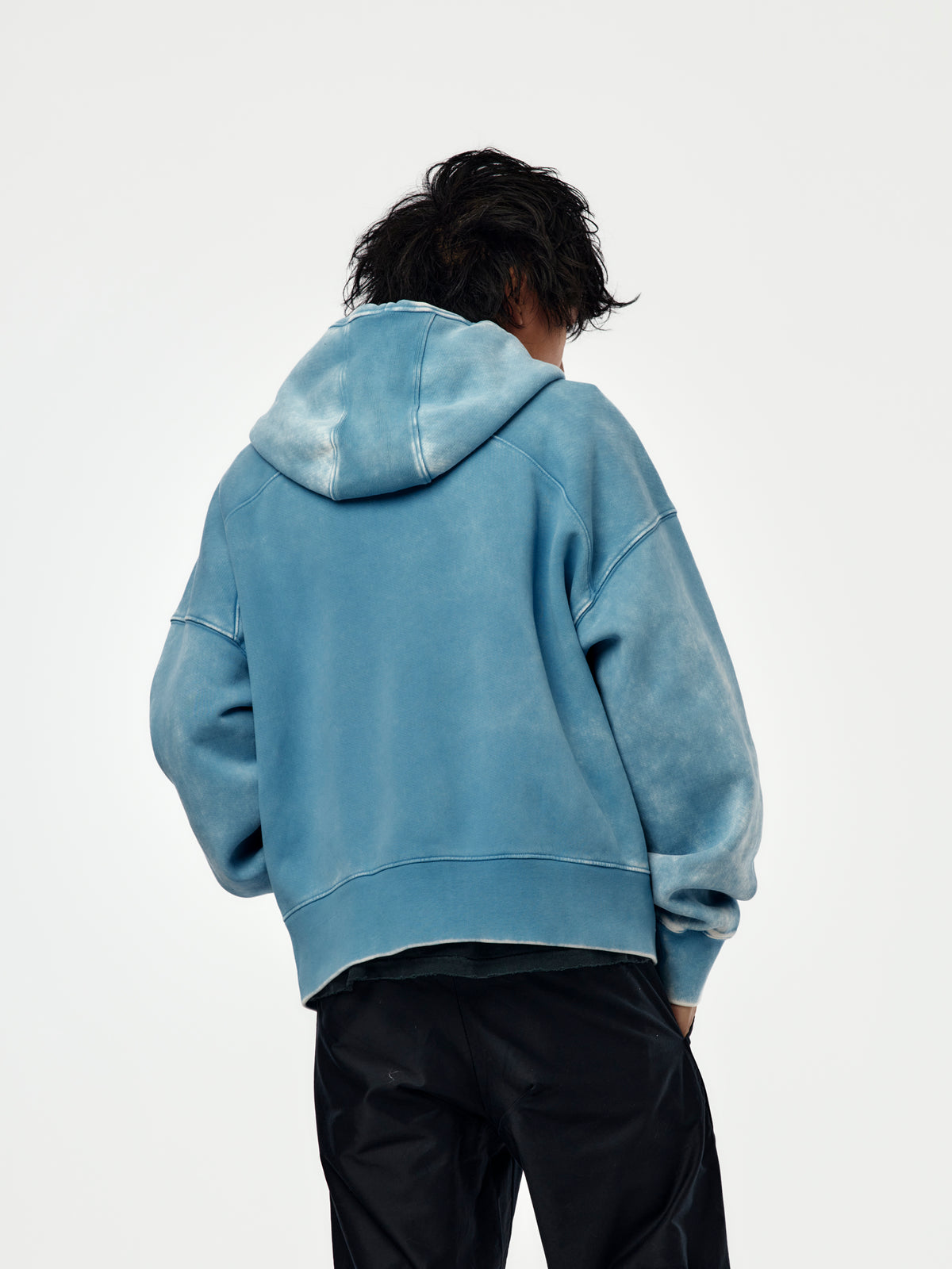 COLA CVA ZIP HOODIE (BLUE)