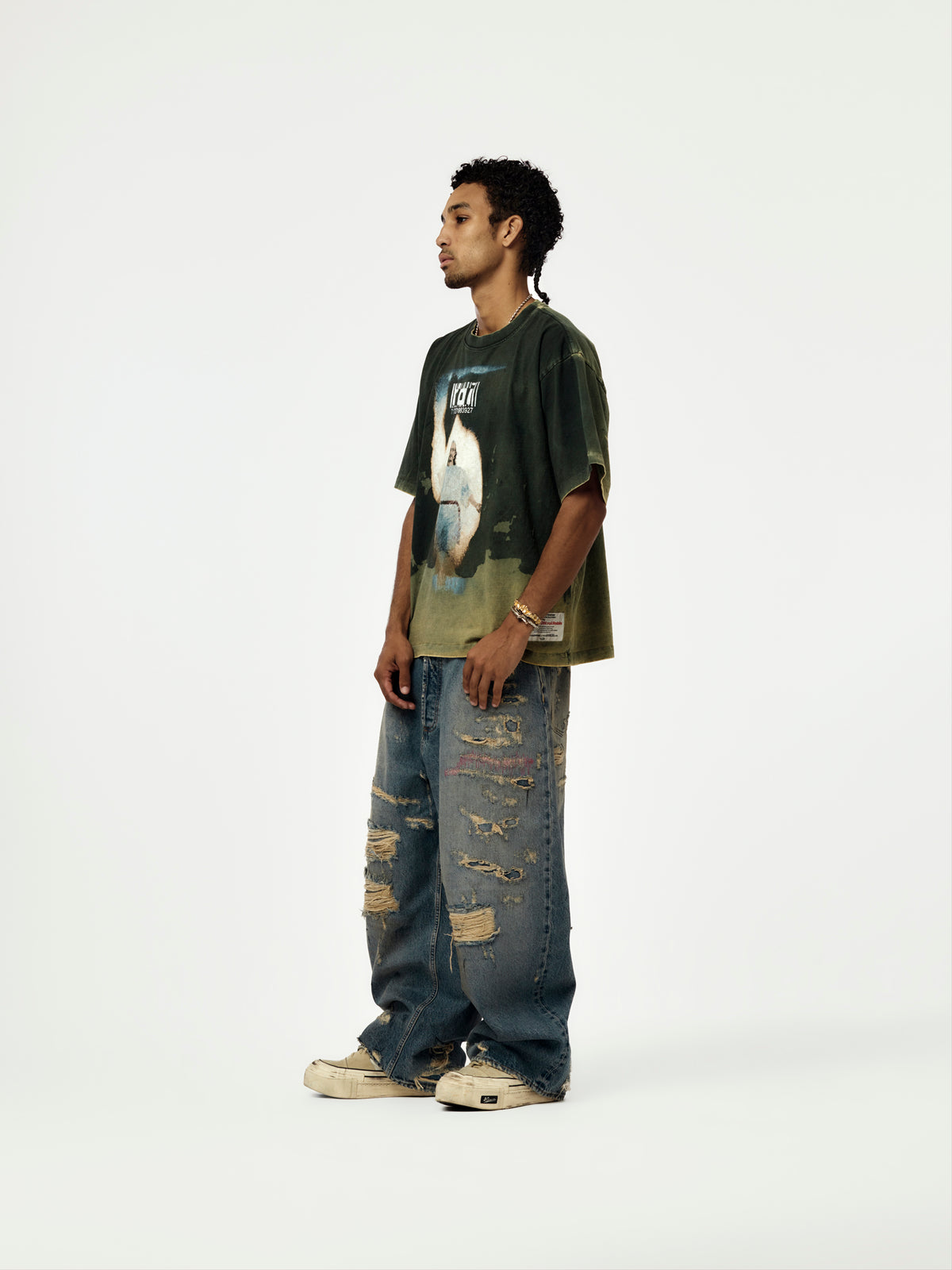 SKU'D APPARITION TYLER TEE (BLACK)