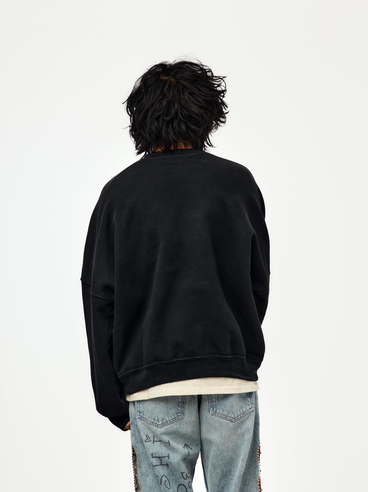 Bone Crewneck (Black)