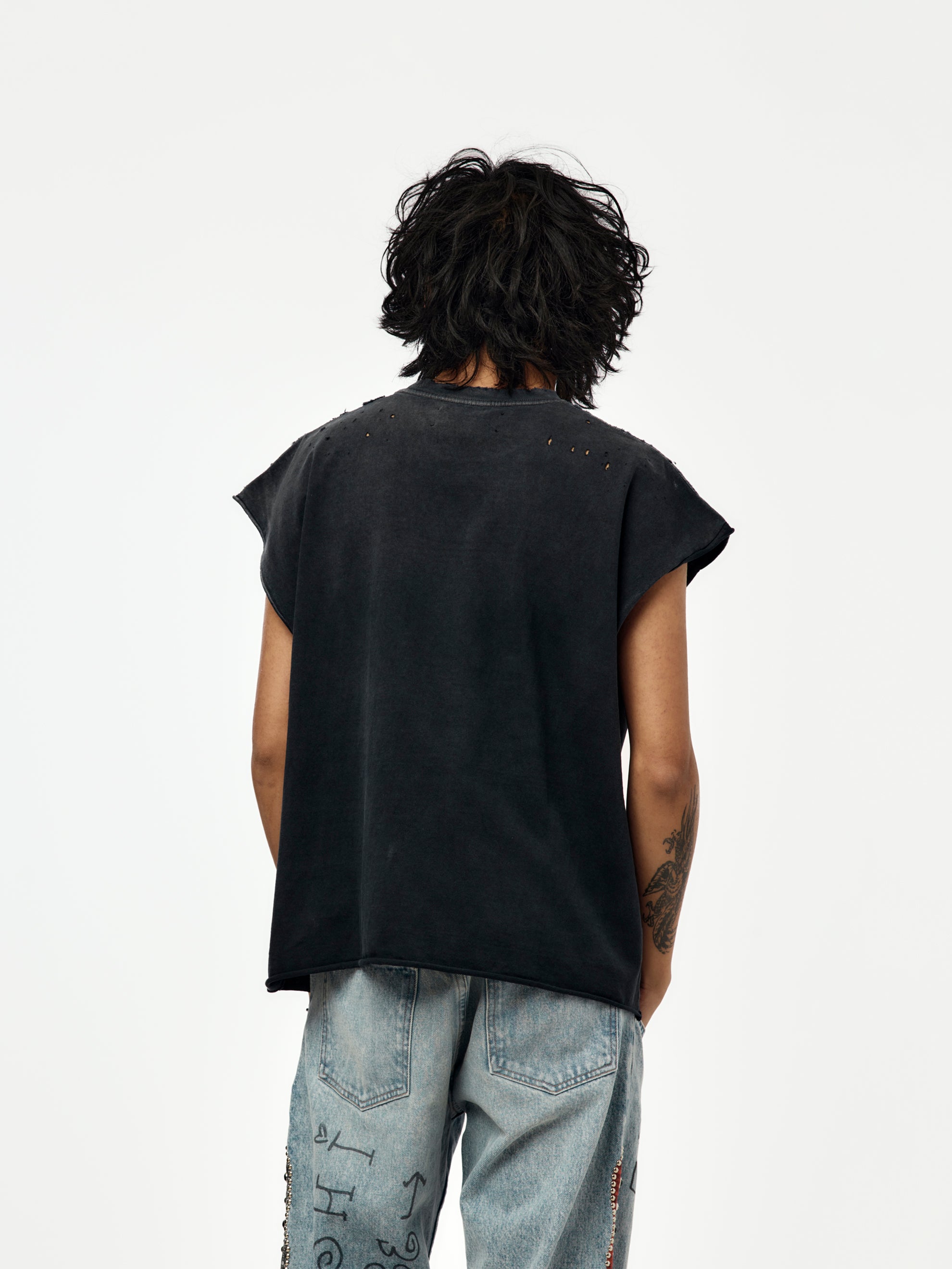 Satoshi Nakamoto Digital Tee (Washed Black) - UNION LOS ANGELES