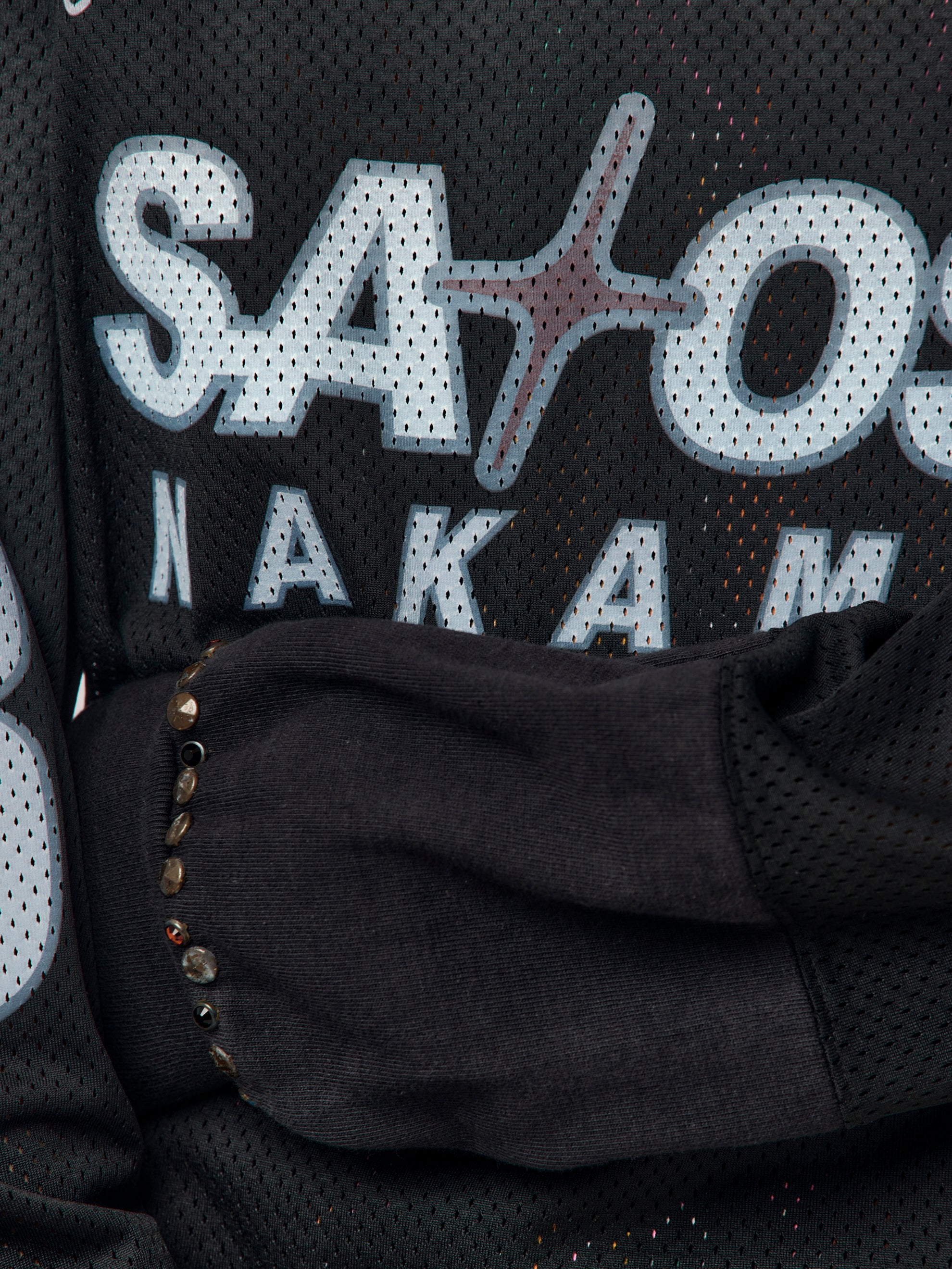 Satoshi Nakamoto Mesh Moto Jersey (Black) - UNION LOS ANGELES
