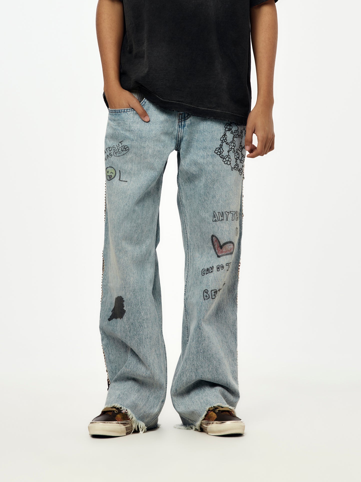 Nessa Pant (Blue Denim)