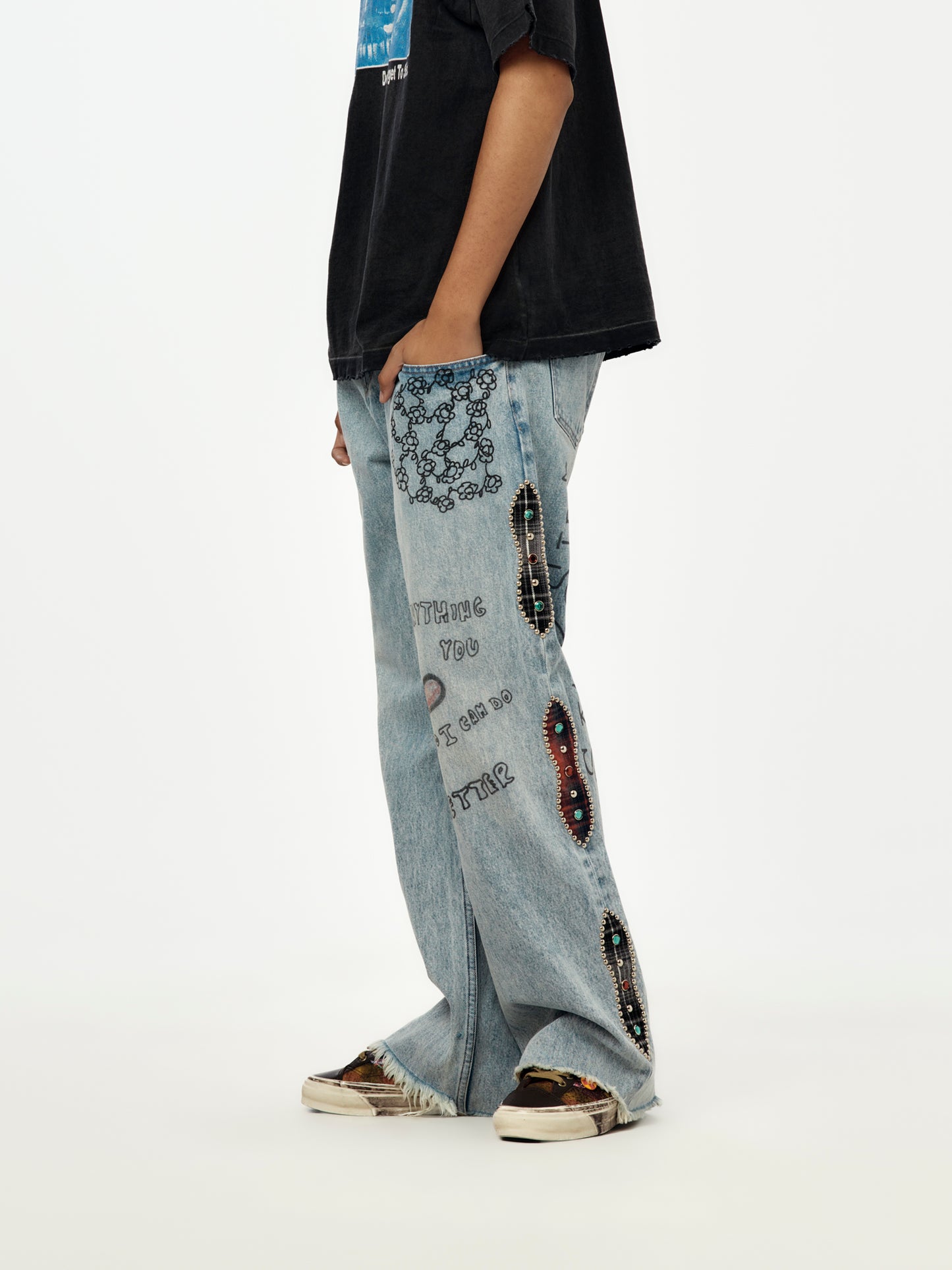 Nessa Pant (Blue Denim)