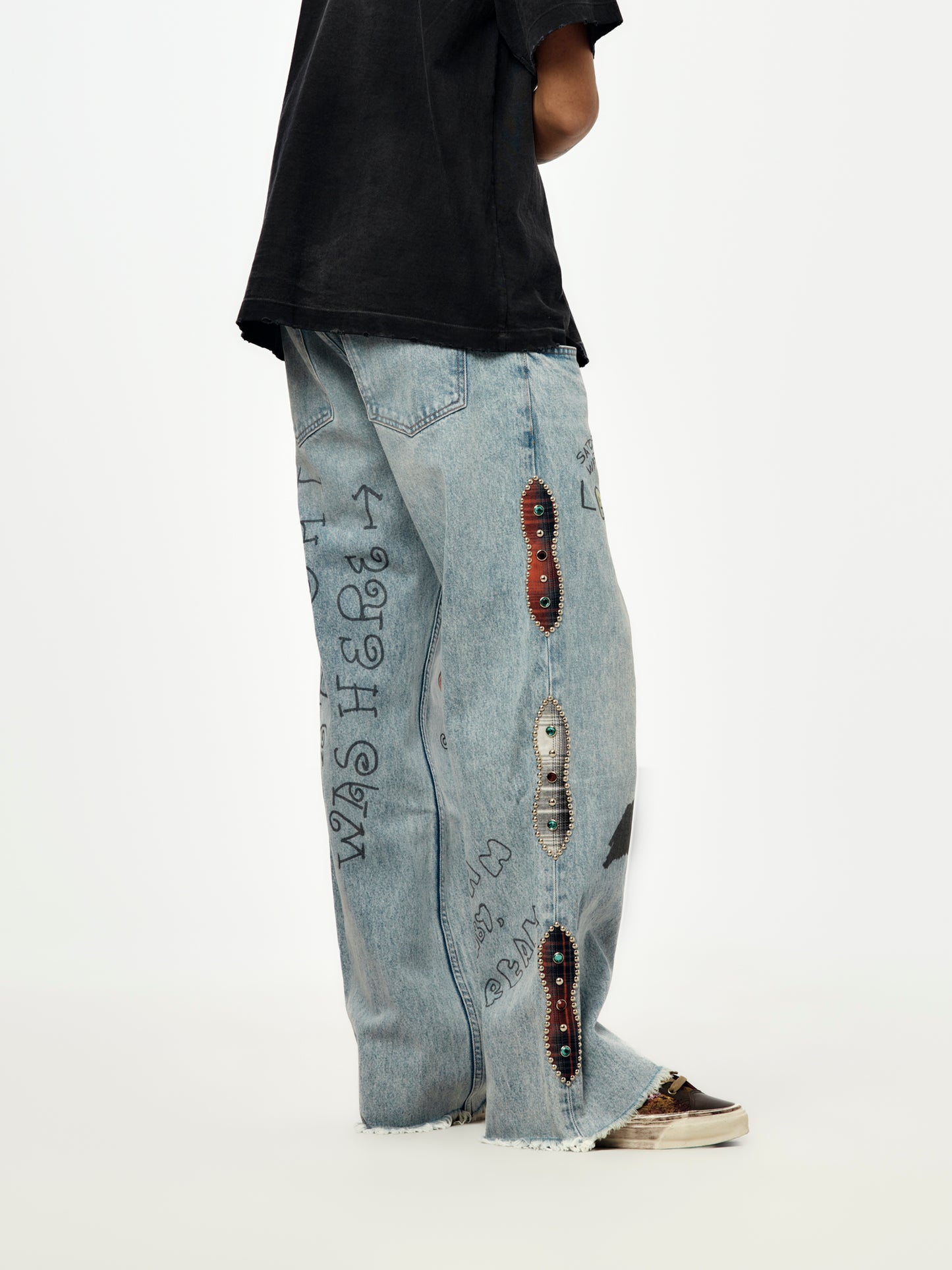 Nessa Pant (Blue Denim)