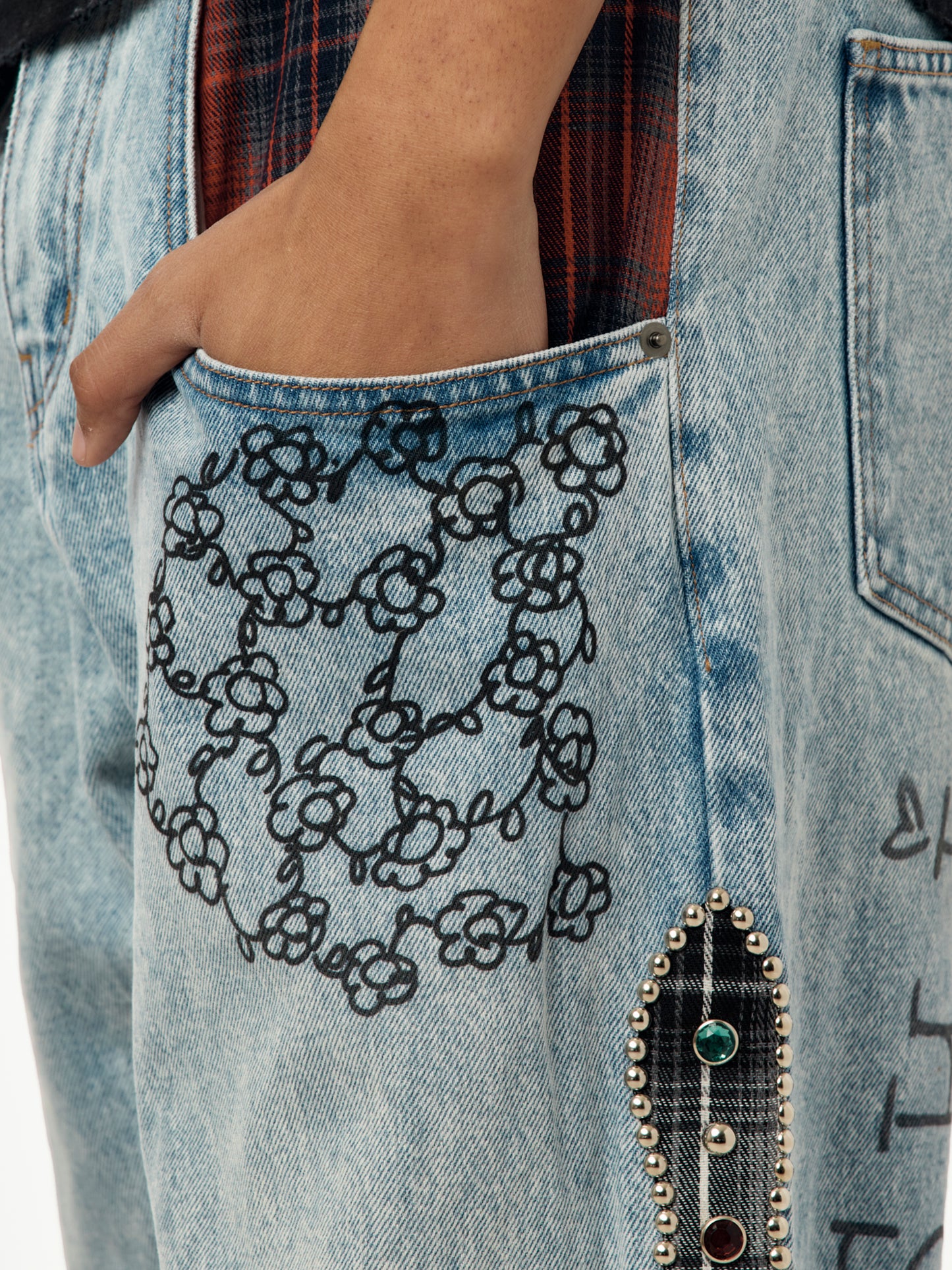 Nessa Pant (Blue Denim)