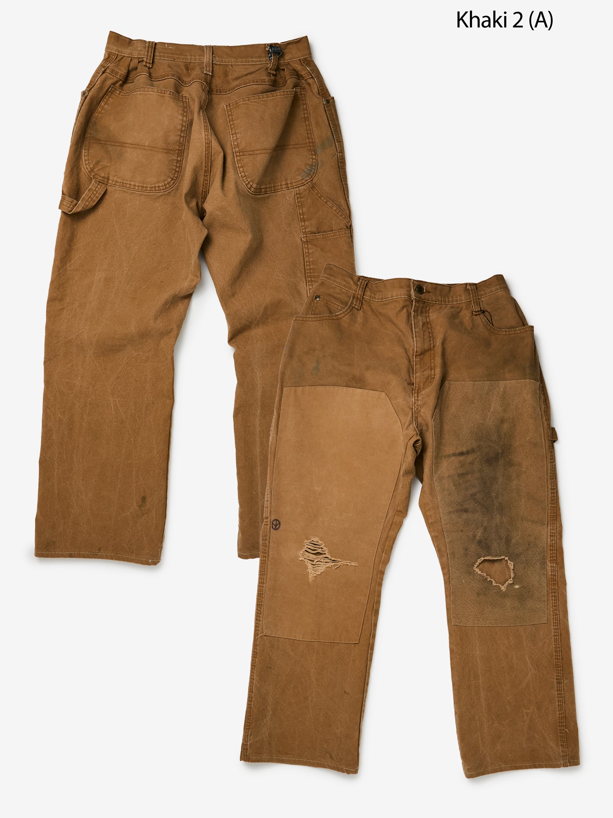 Sunny Side Up SUNNY SIDE UP RE PAINTER PANTS DUCK (VINTAGE KHAKI