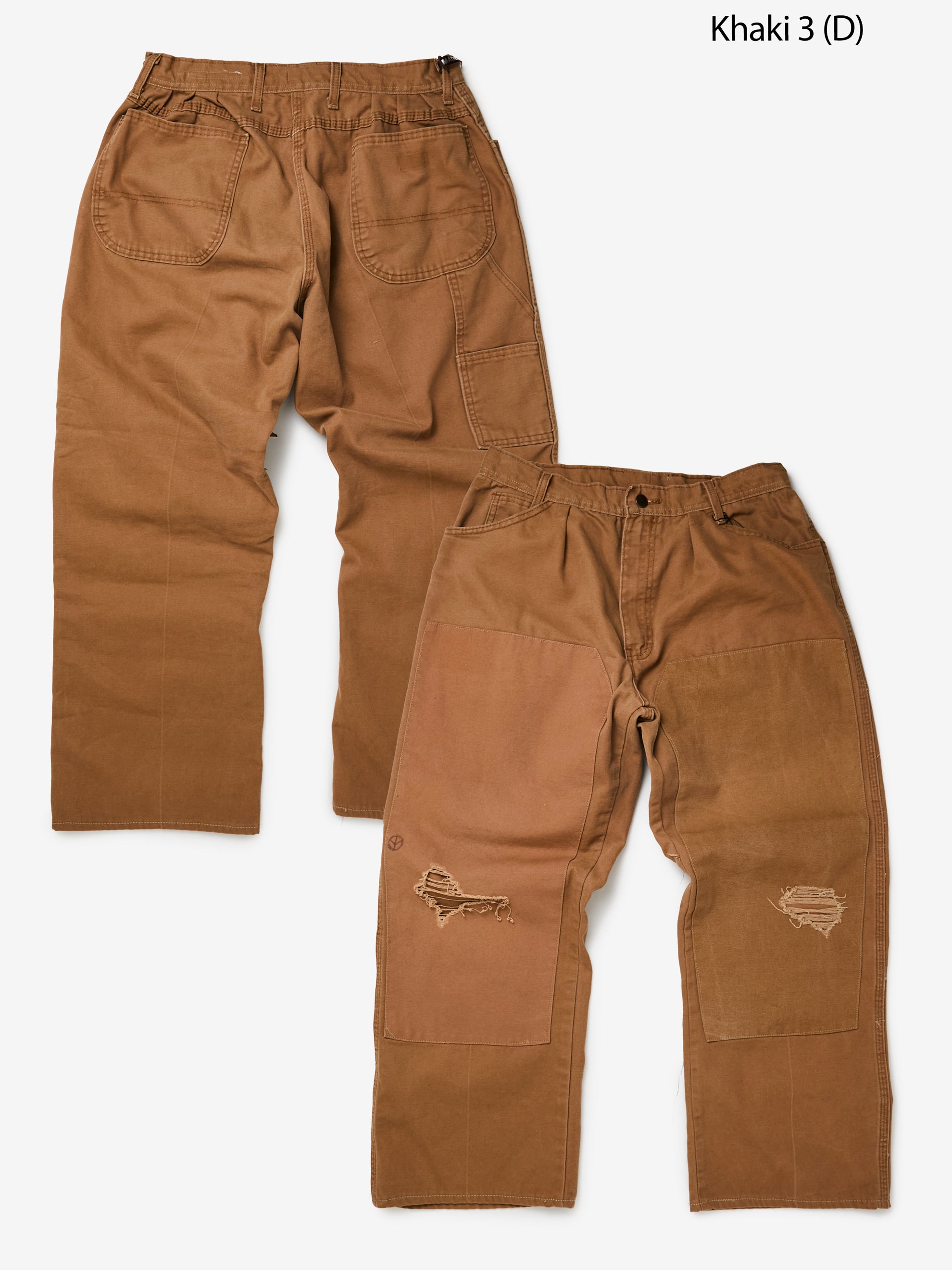 Sunny Side Up SUNNY SIDE UP RE PAINTER PANTS DUCK (VINTAGE KHAKI