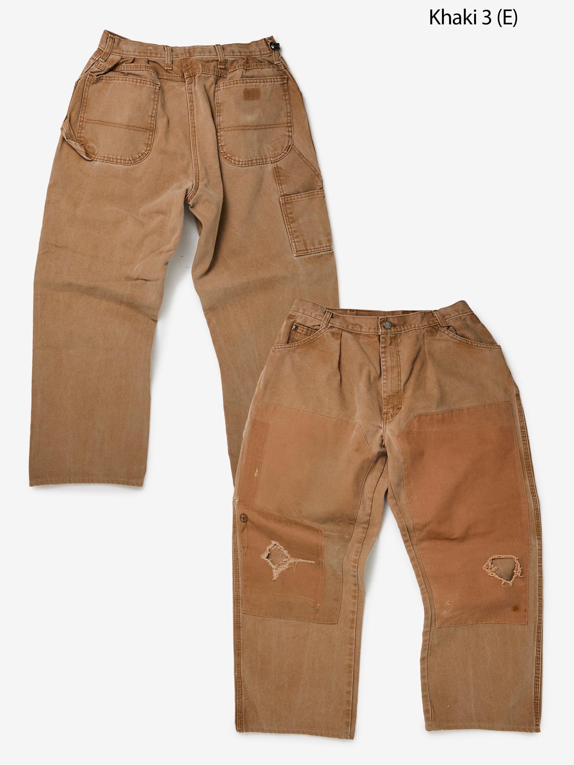 Sunny Side Up SUNNY SIDE UP RE PAINTER PANTS DUCK (VINTAGE KHAKI
