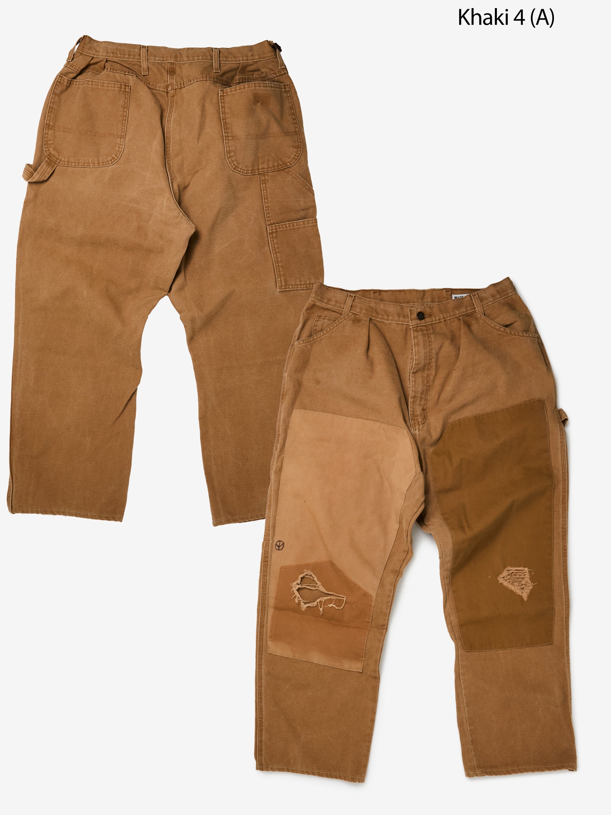 Sunny Side Up SUNNY SIDE UP RE PAINTER PANTS DUCK (VINTAGE KHAKI