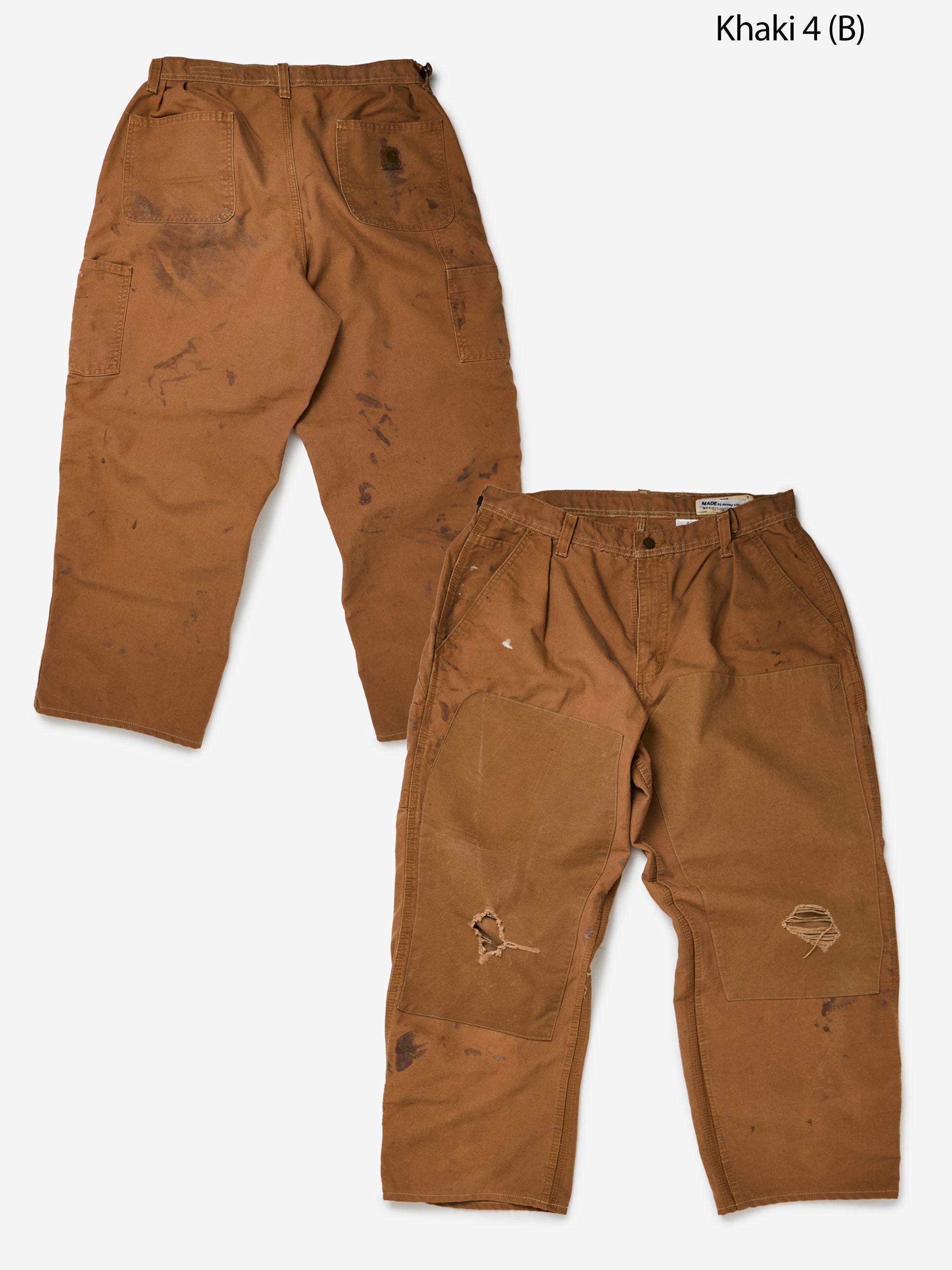 Sunny Side Up SUNNY SIDE UP RE PAINTER PANTS DUCK (VINTAGE KHAKI