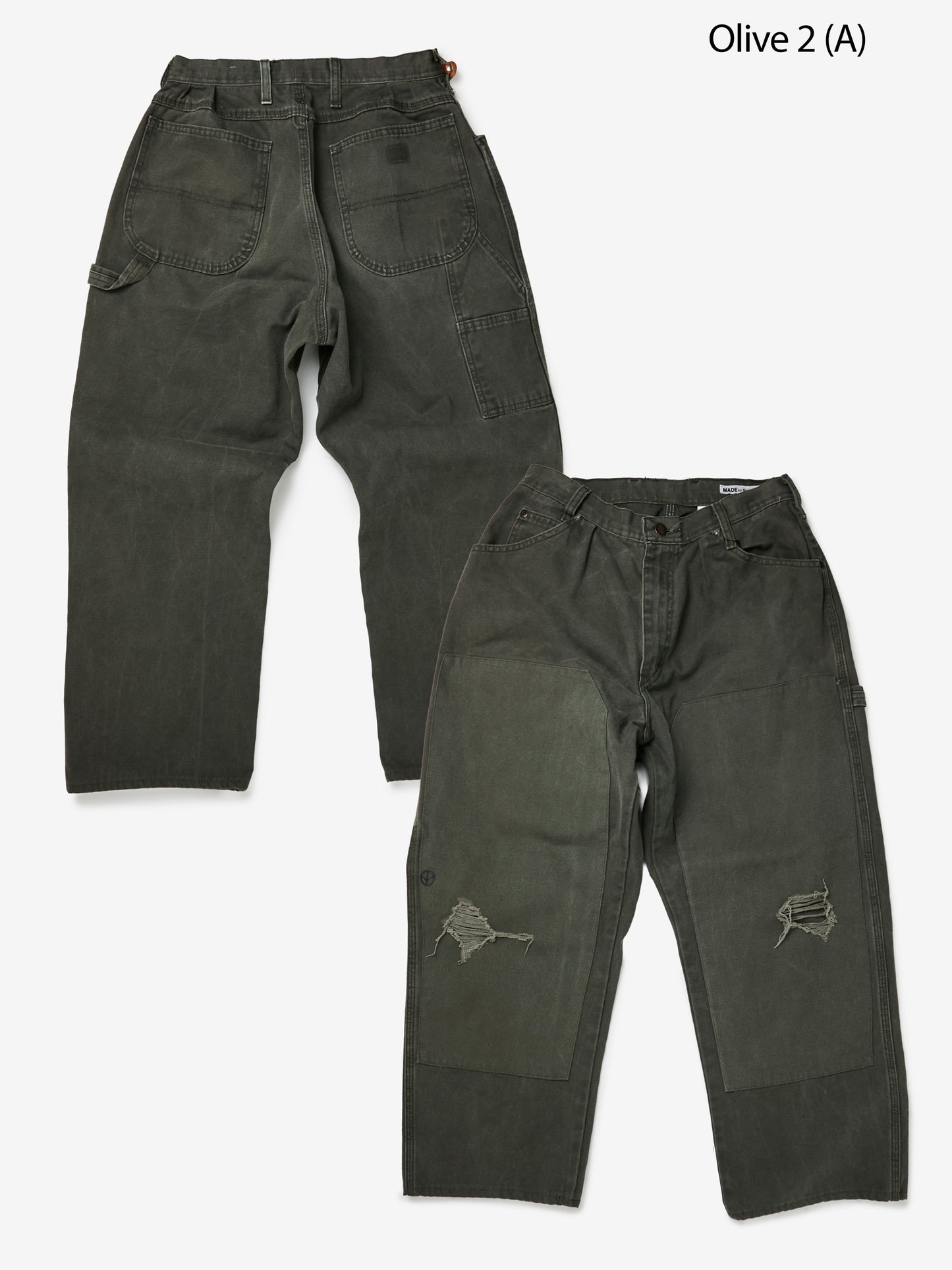 RE PAINTER PANTS DUCK (VINTAGE OLIVE DRAB)