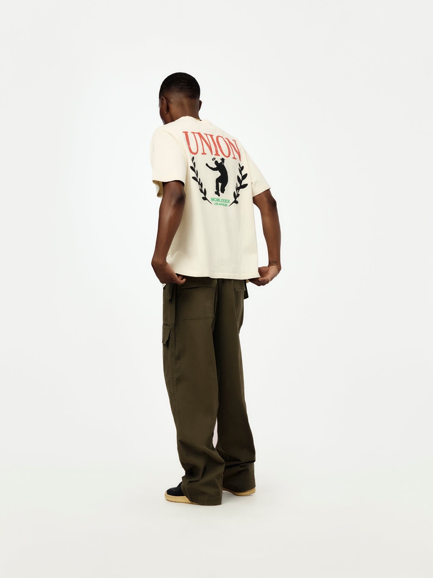 CREST TEE (VINTAGE WHITE)