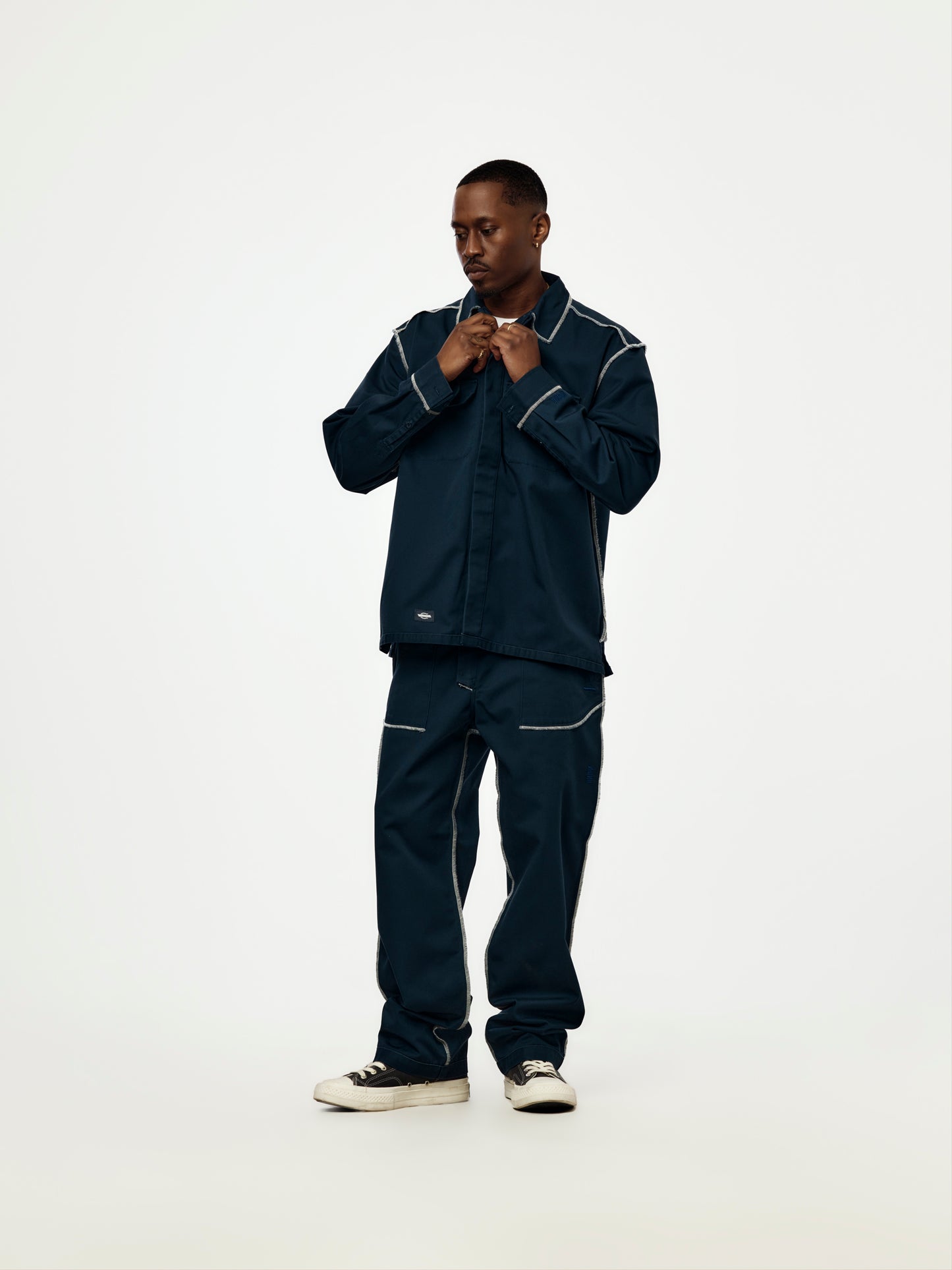 Union x Dickies Inverse Shirt (Dark Navy)