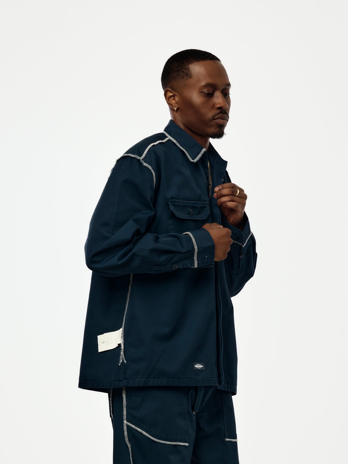 Union x Dickies Inverse Shirt (Dark Navy)