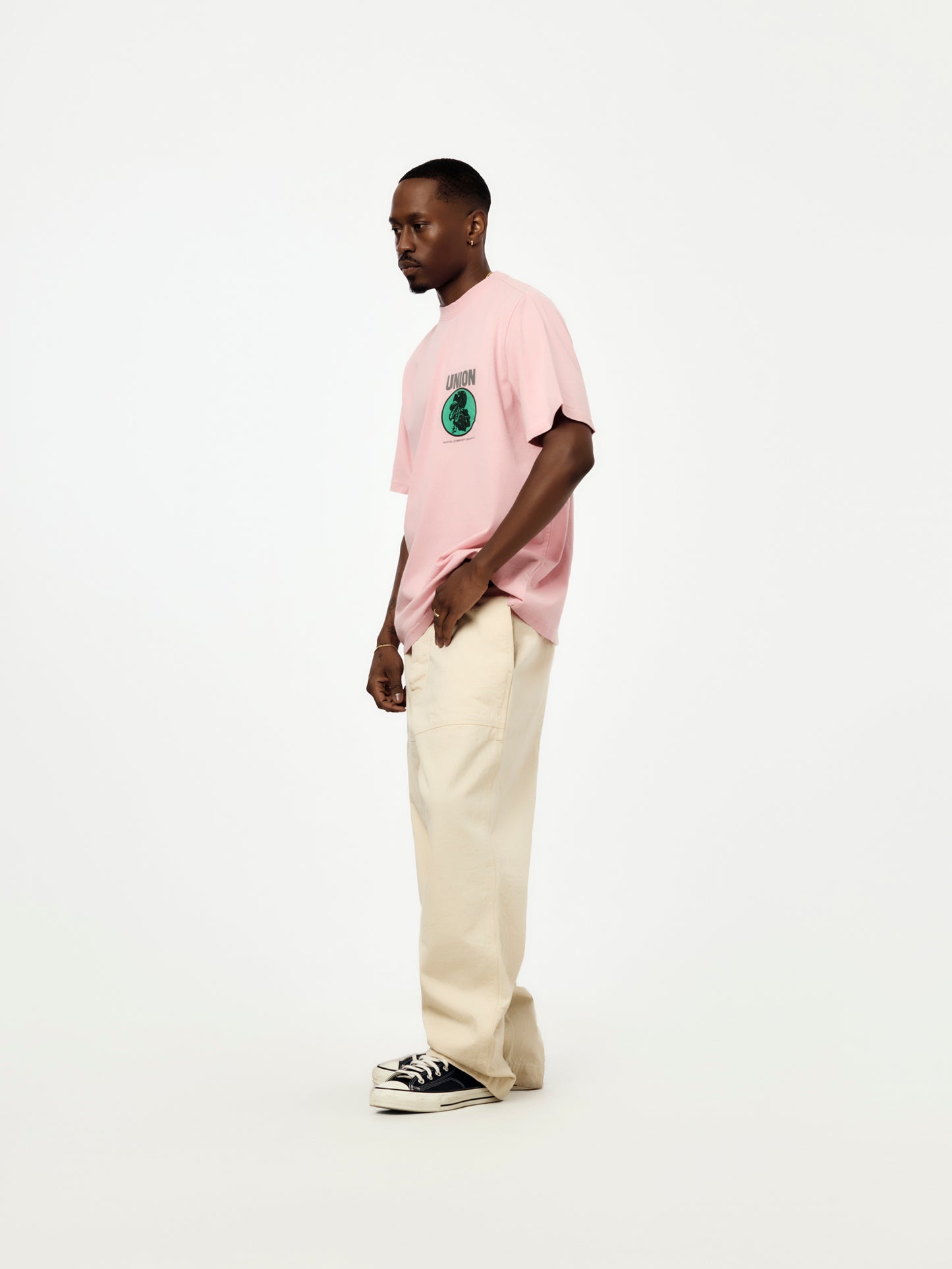 Everyone Eats Tee (Pink Rose)