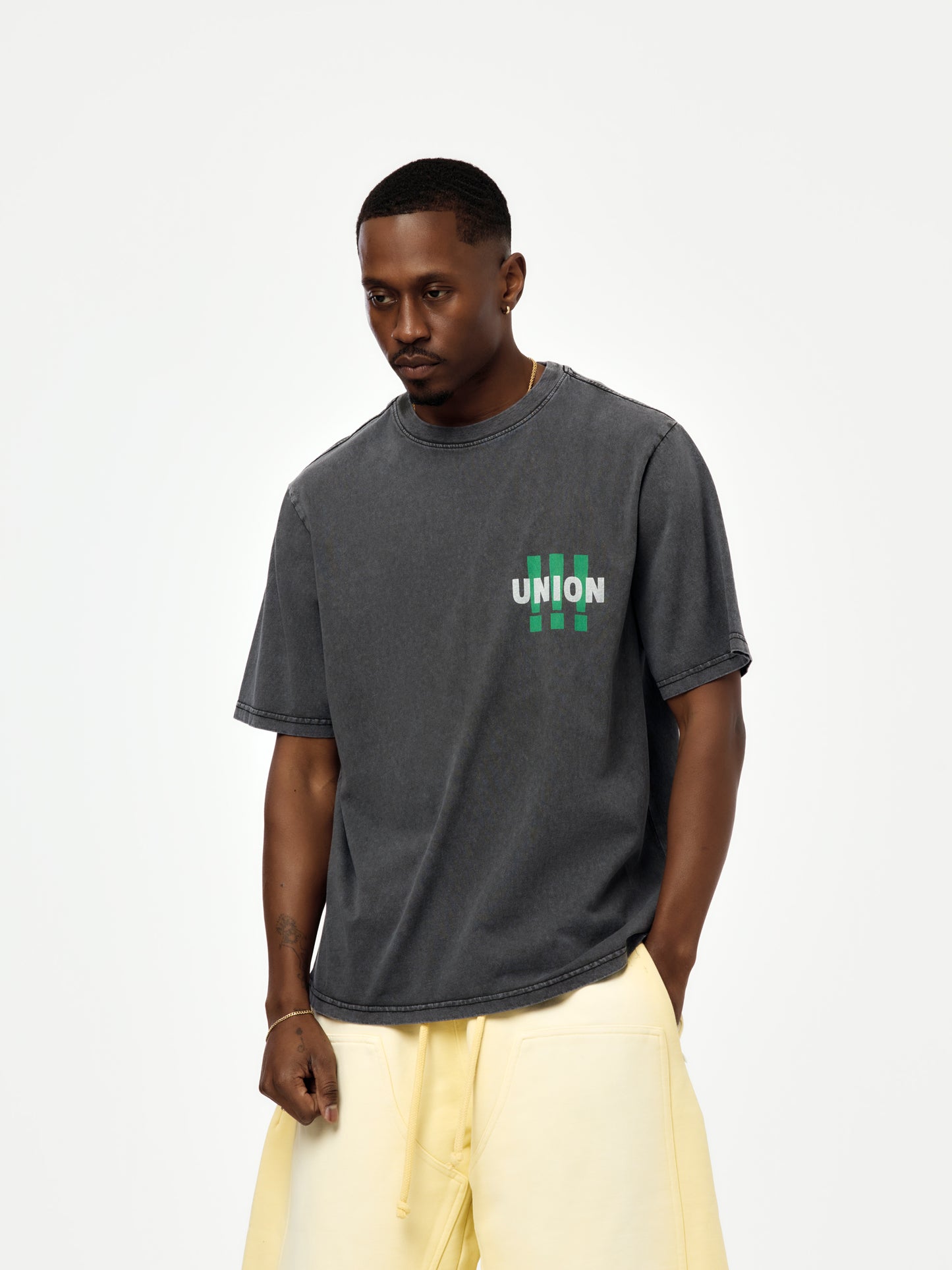 EXCLAIMED SS TEE (VINTAGE BLACK)