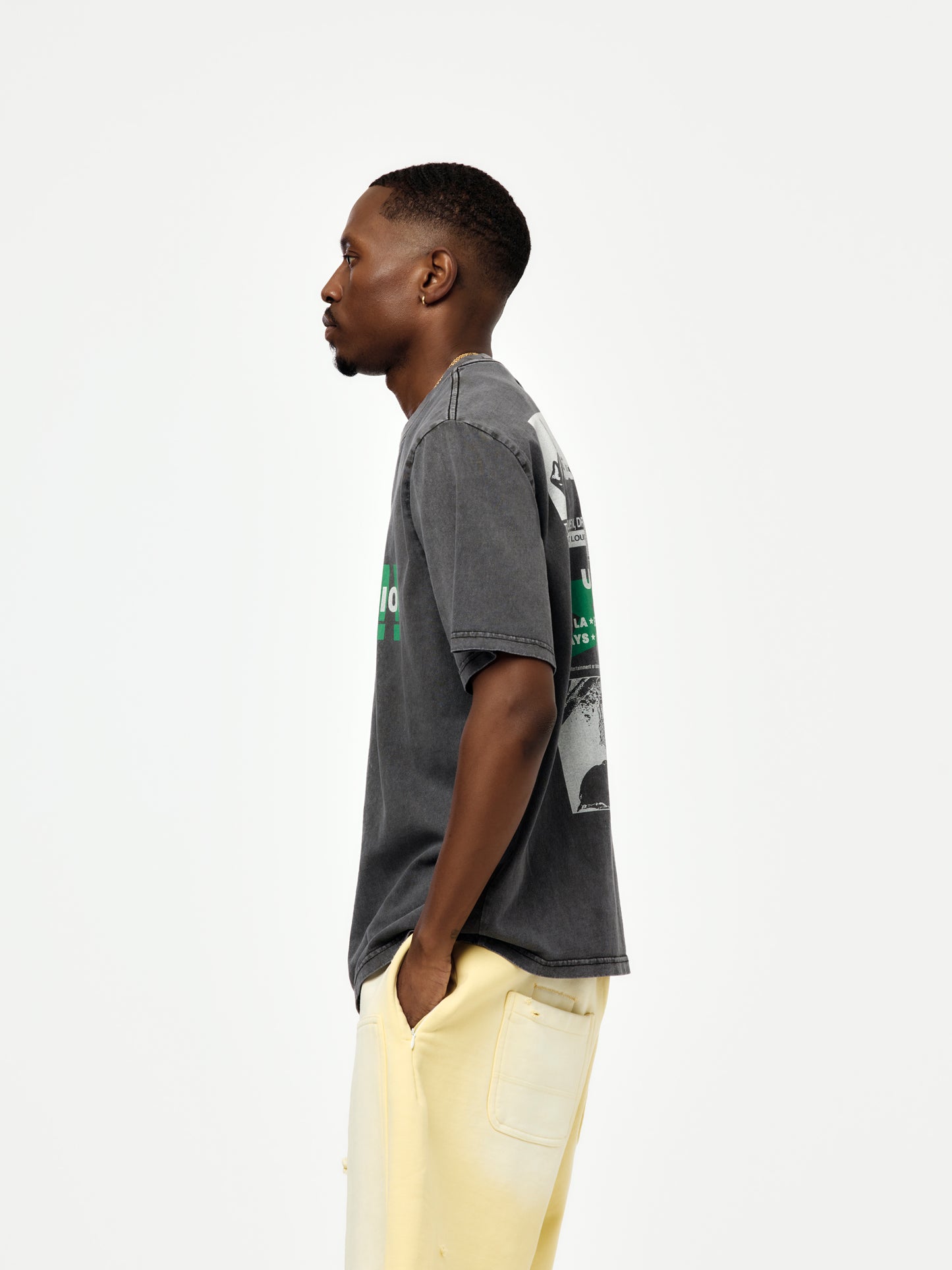 EXCLAIMED SS TEE (VINTAGE BLACK)