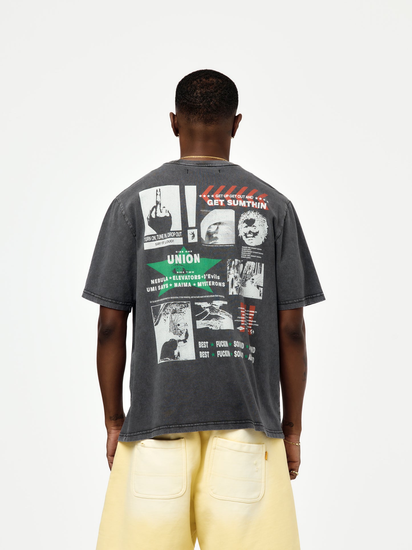 EXCLAIMED SS TEE (VINTAGE BLACK)