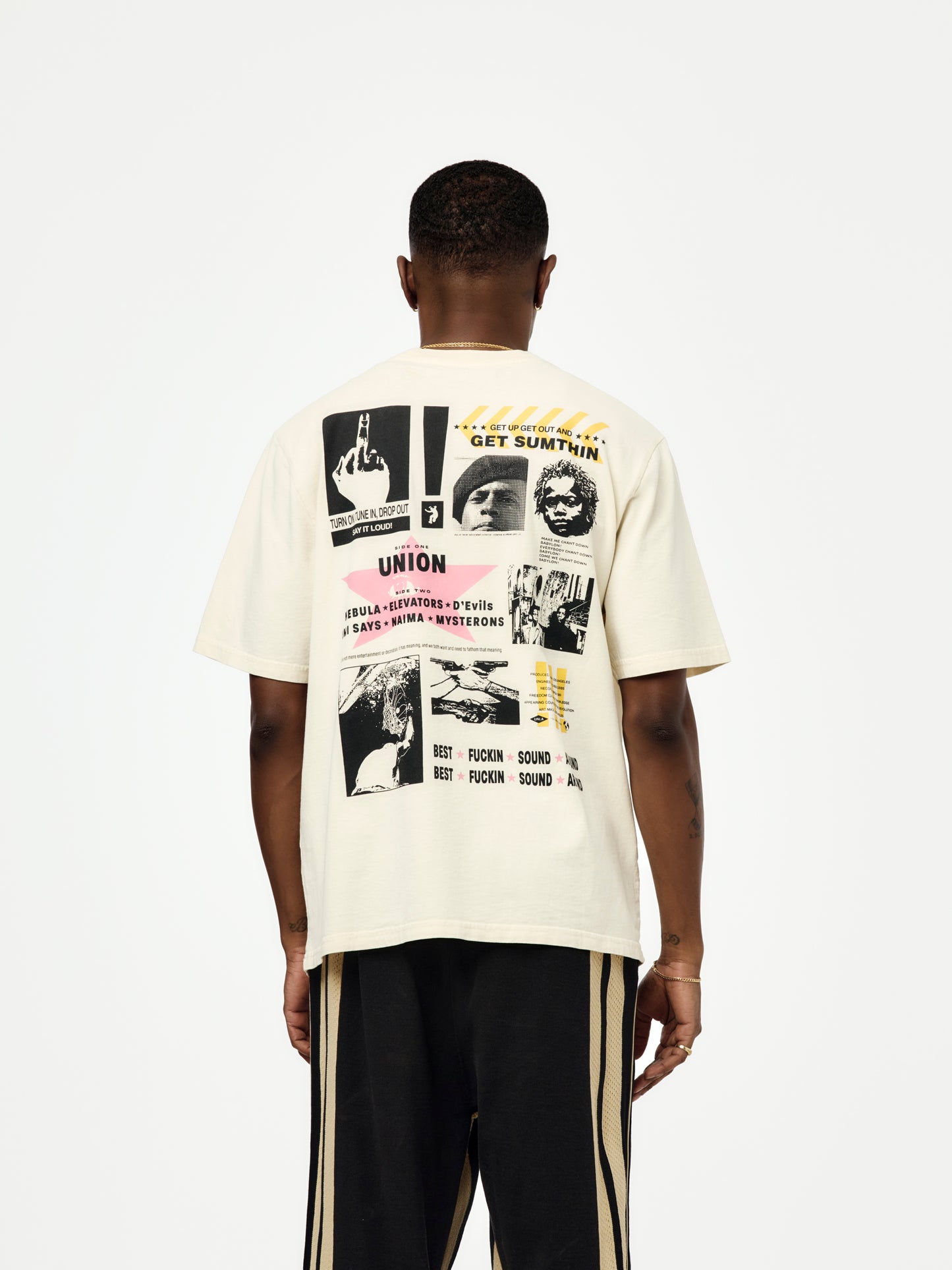 EXCLAIMED SS TEE (VINTAGE WHITE)