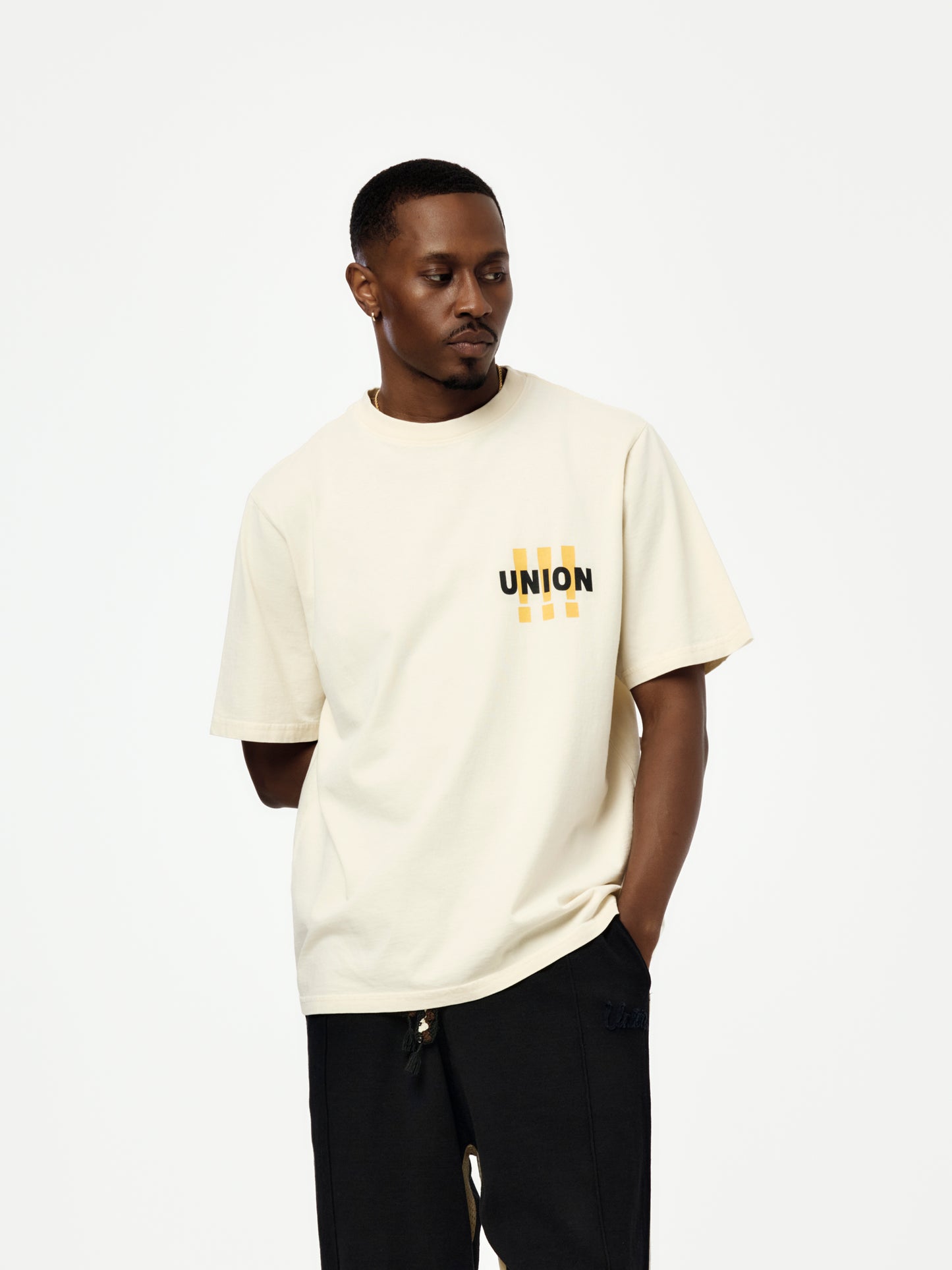 EXCLAIMED SS TEE (VINTAGE WHITE)