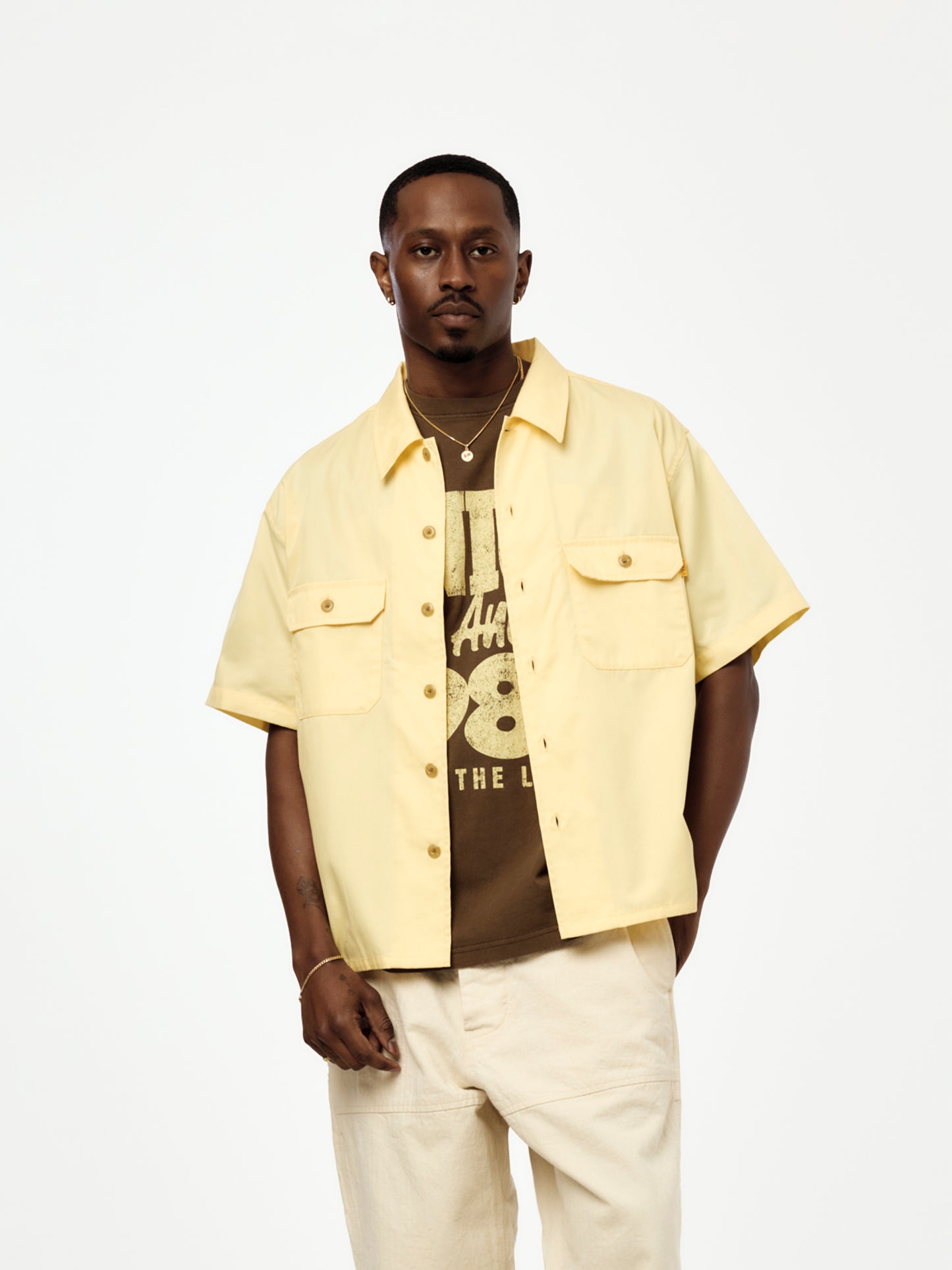 Hicks S/S Tee (Yellow)