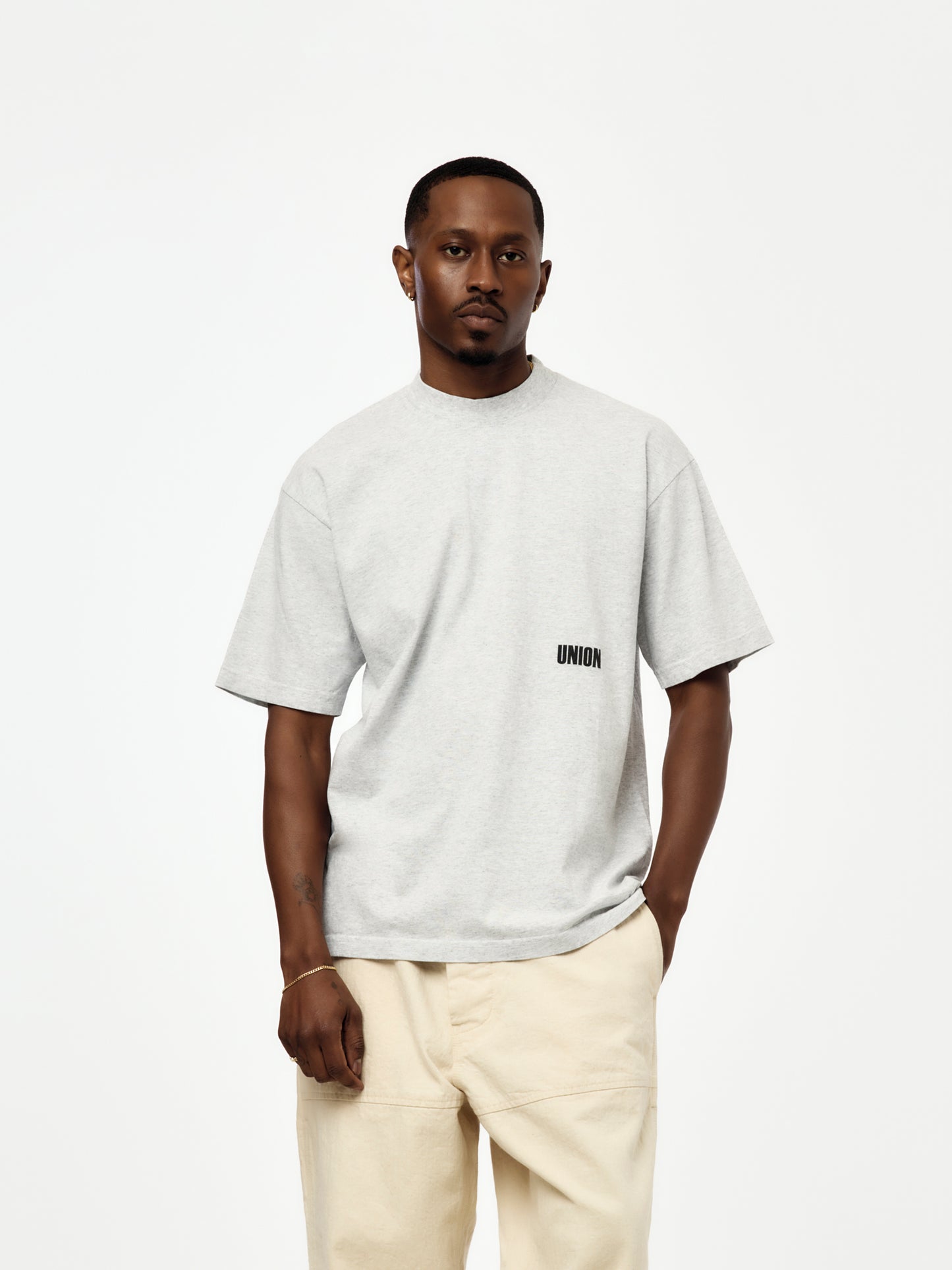 Micro Tee (Heather Grey)