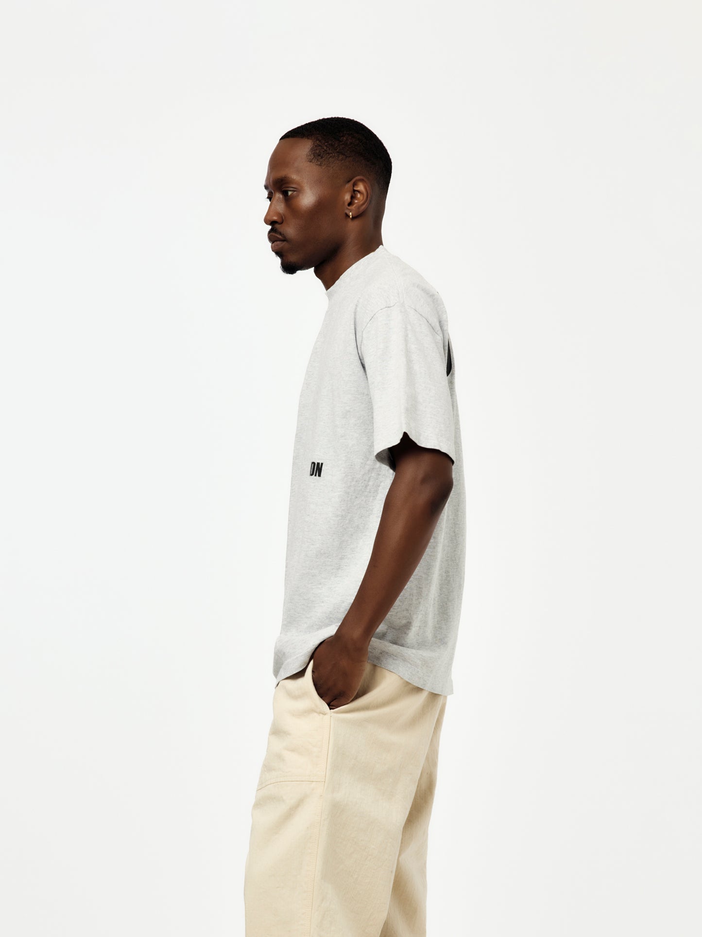 Micro Tee (Heather Grey)