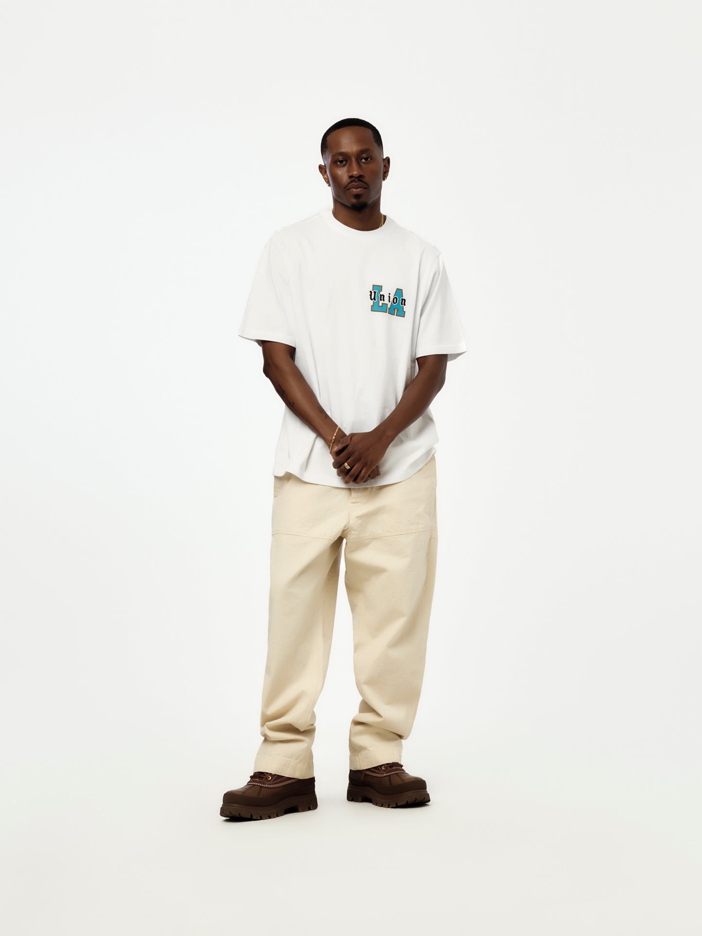 OVERLAYED TEE (OPTIC WHITE)