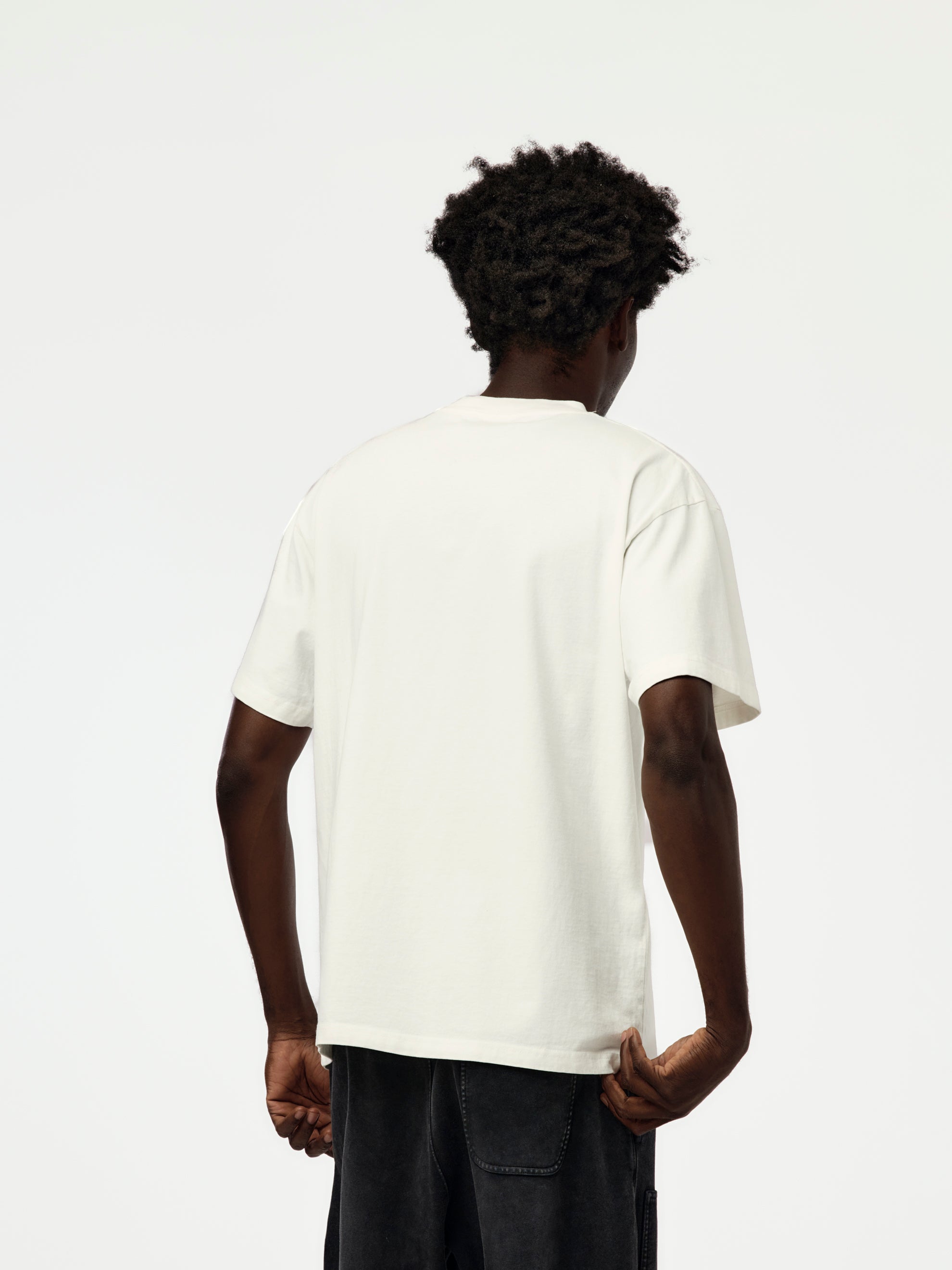 Union Los Angeles PRINTER TEE (BLANC WHITE) - UNION LOS ANGELES