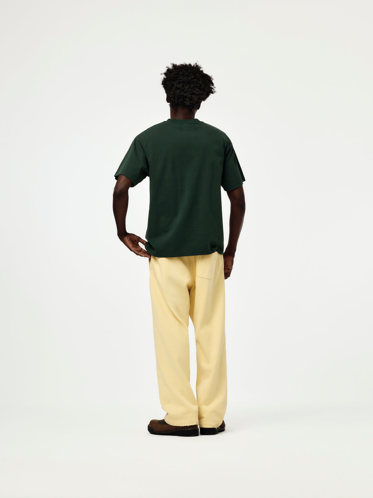 Union Los Angeles Faded Sweat Pants (Yellow)