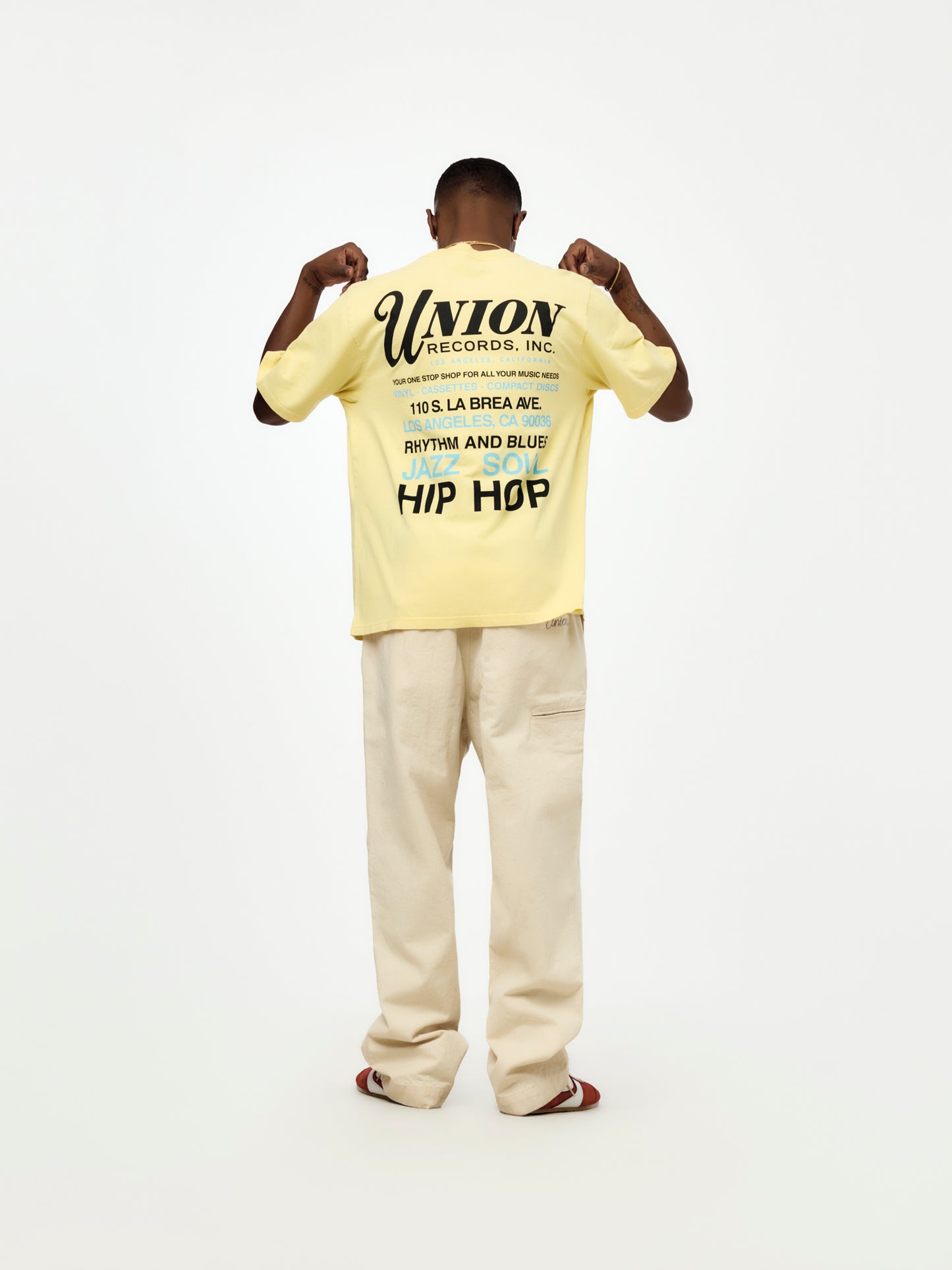 RECORD SHOP TEE (YELLOW)