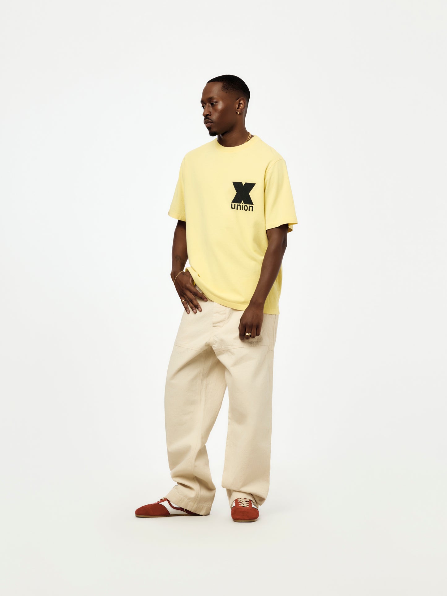 RESPONSE TEE (VINTAGE PASTEL YELLOW)