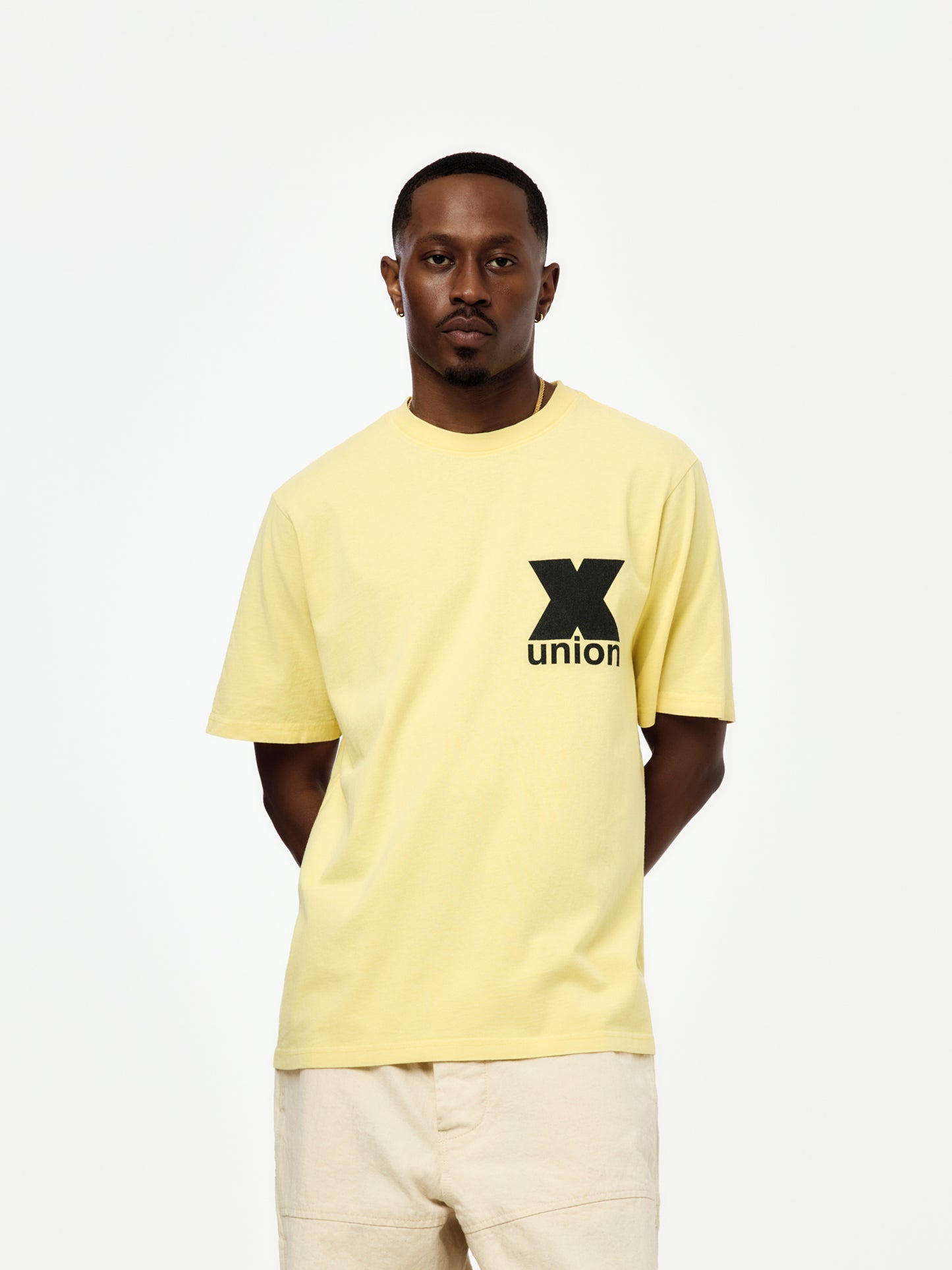 RESPONSE TEE (VINTAGE PASTEL YELLOW)