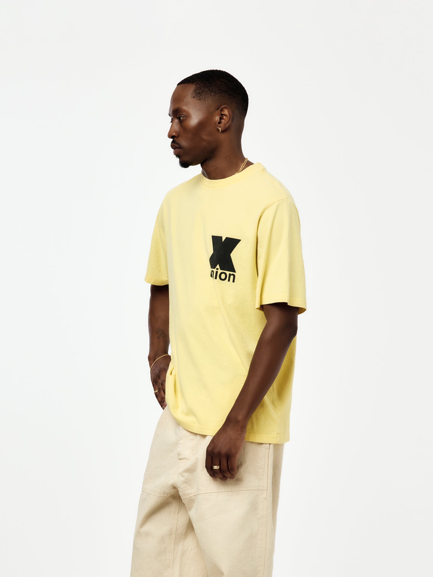 RESPONSE TEE (VINTAGE PASTEL YELLOW)